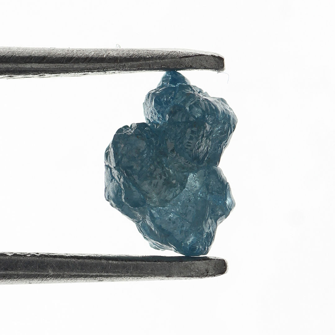 0.56 Carat Natural Loose deep Ocean Blue Rough Diamond