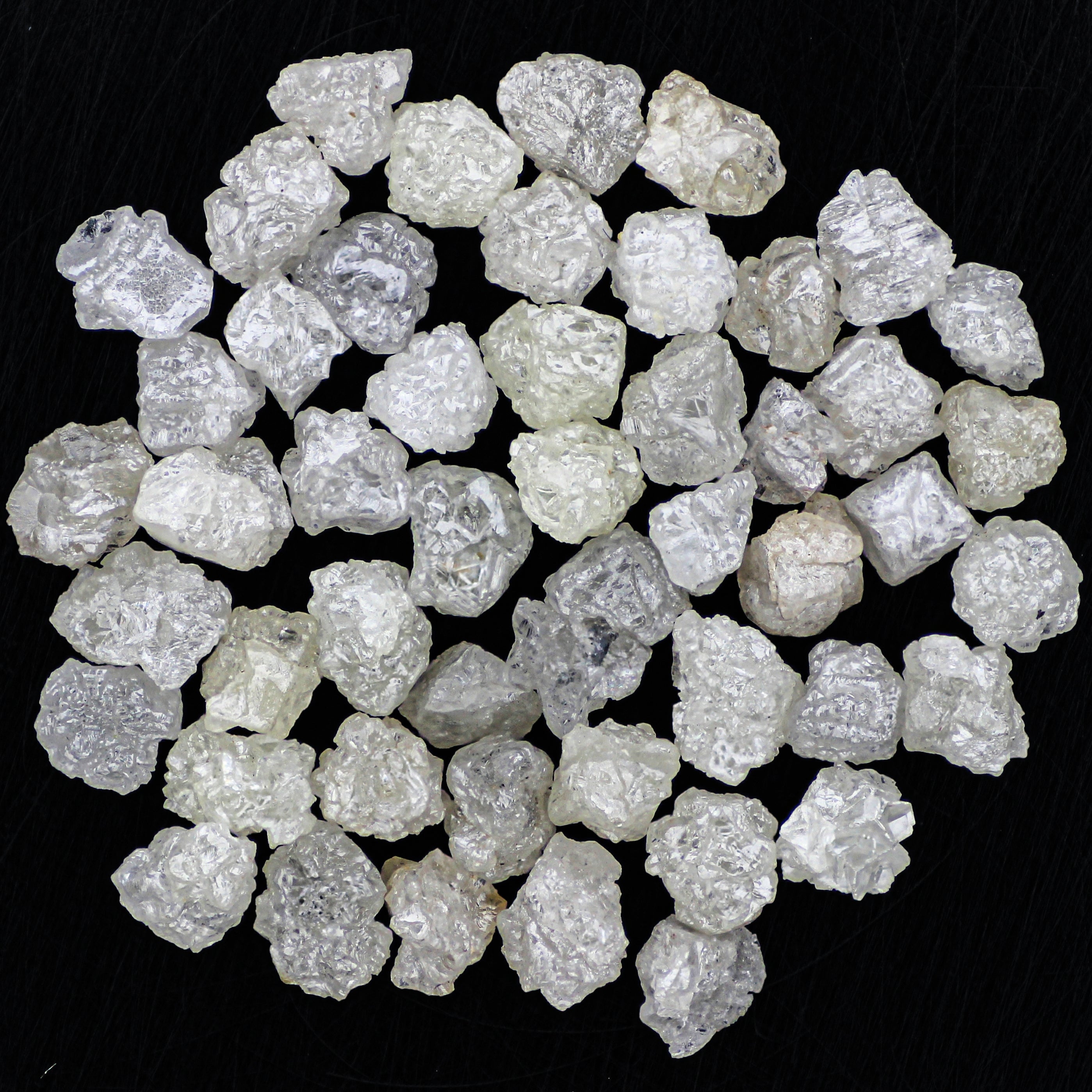 Natural Loose Diamond, Silver Raw White Diamond, Uncut Mined Diamond, Rough Gemstone, Rustic Diamond, White Loose Gem