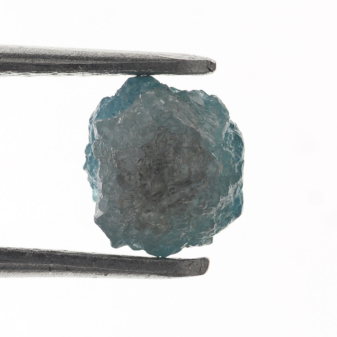 0.9 Carat Natural Loose Blue Rough Raw Diamond