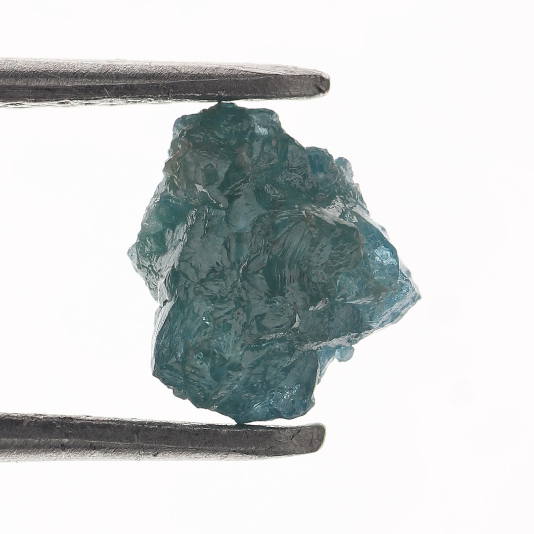 0.74 Carat Natural Loose Greenish Blue Rough Raw Diamond