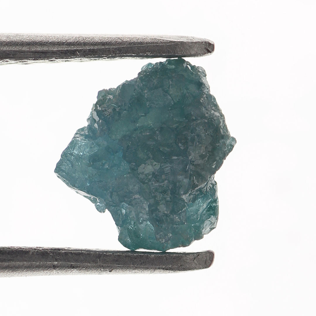 0.74 Carat Natural Loose Greenish Blue Rough Raw Diamond