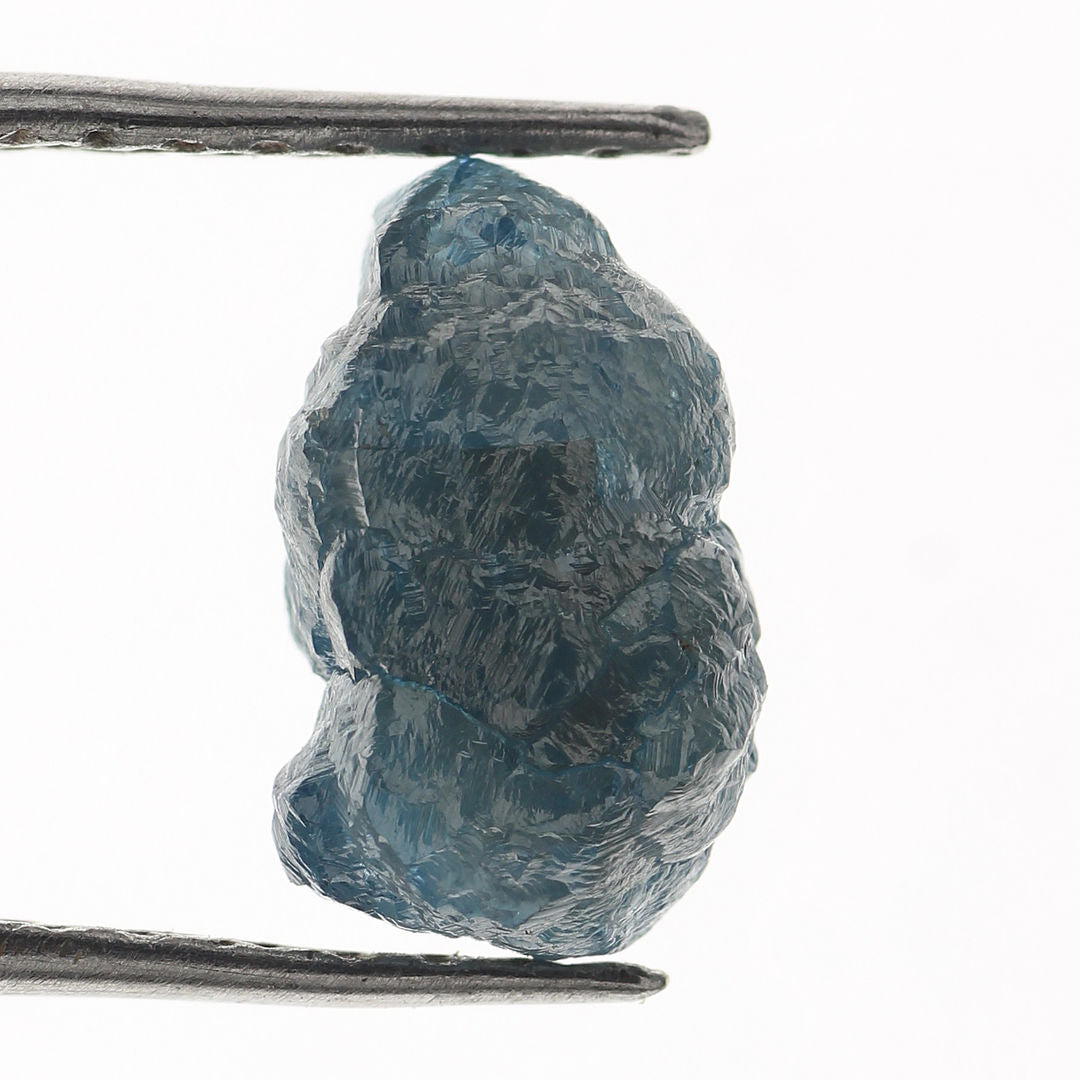 2.02 Carat Natural Loose Blue Rough Raw Diamond
