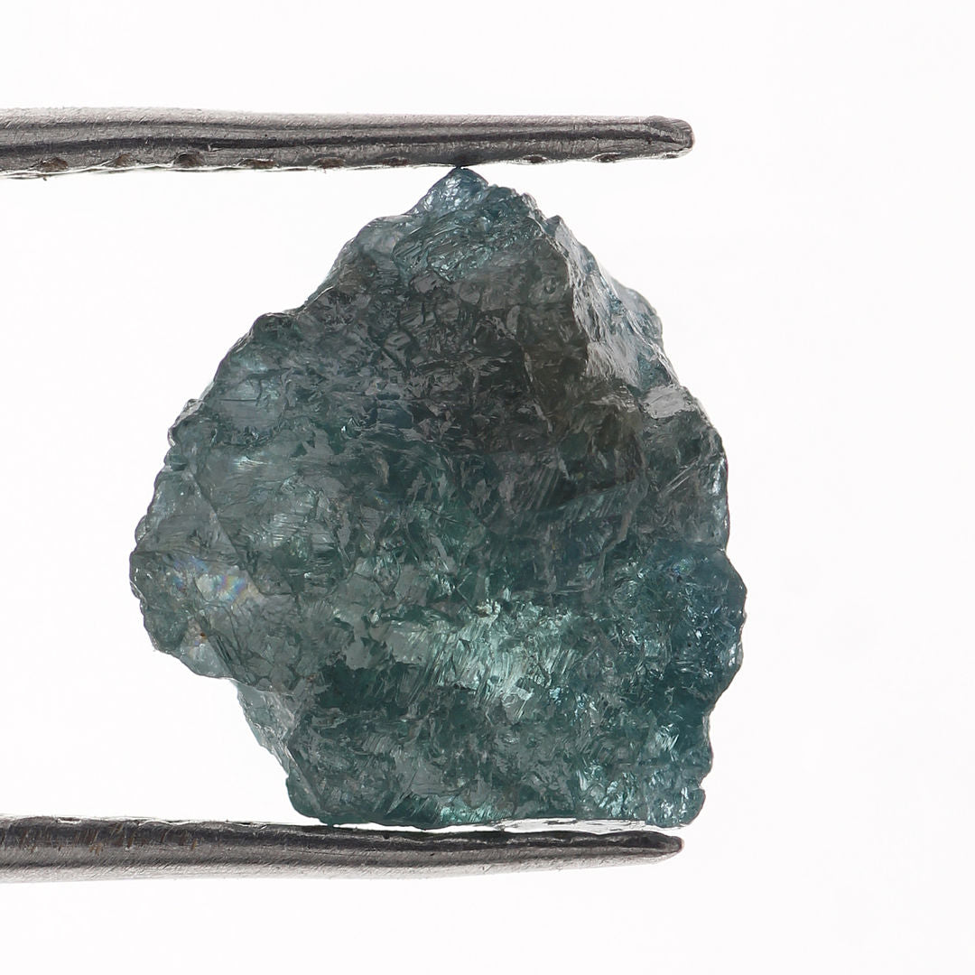 1.82 Carat Natural Loose ocean Blue Rough Raw Diamond