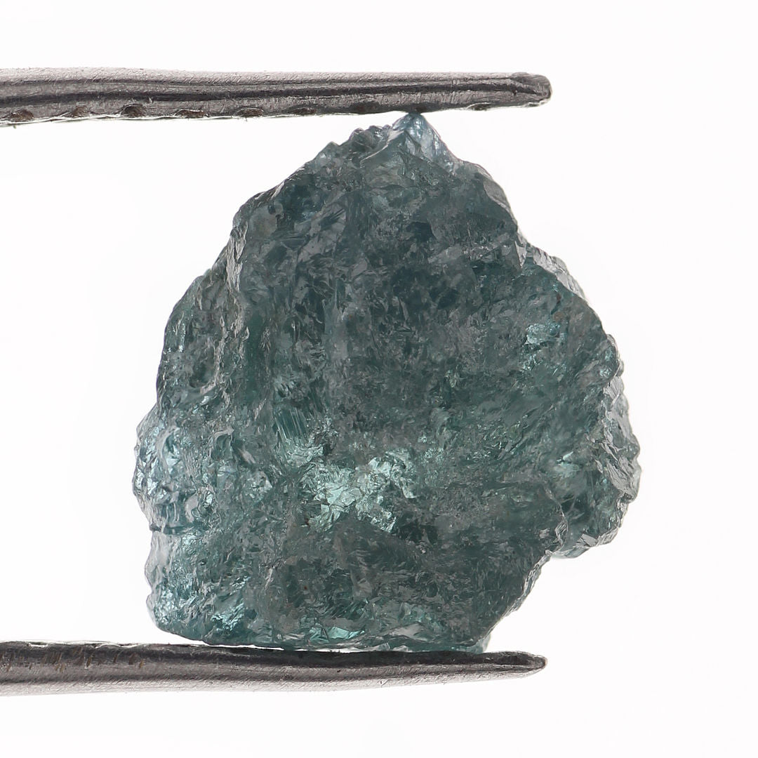 1.82 Carat Natural Loose ocean Blue Rough Raw Diamond