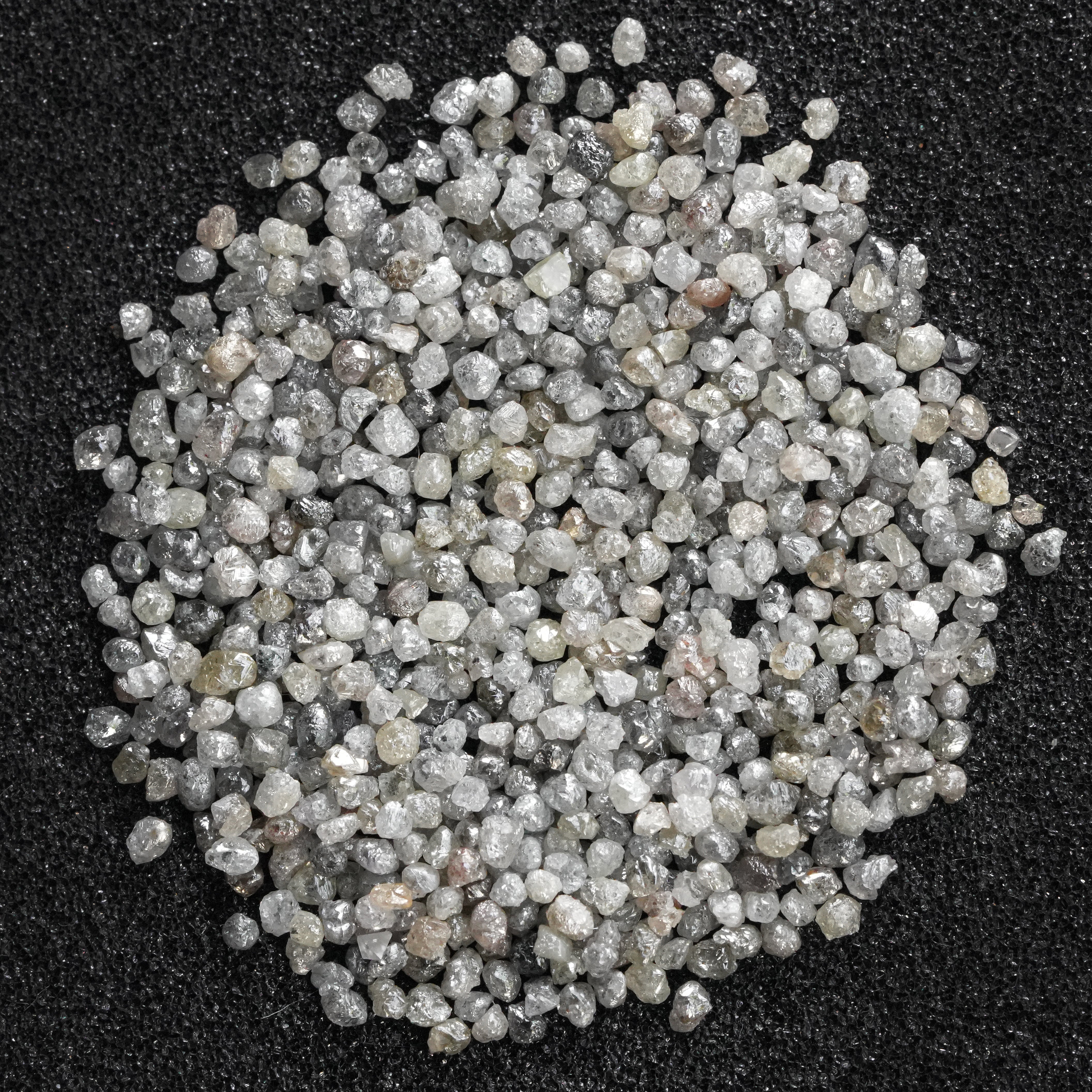 Natural Loose Diamond, Rough Diamond, Raw Diamond, White Diamonds, 1.50MM - 2.00MM Size, Small Fancy Uncut Diamonds, Raw Gemstone