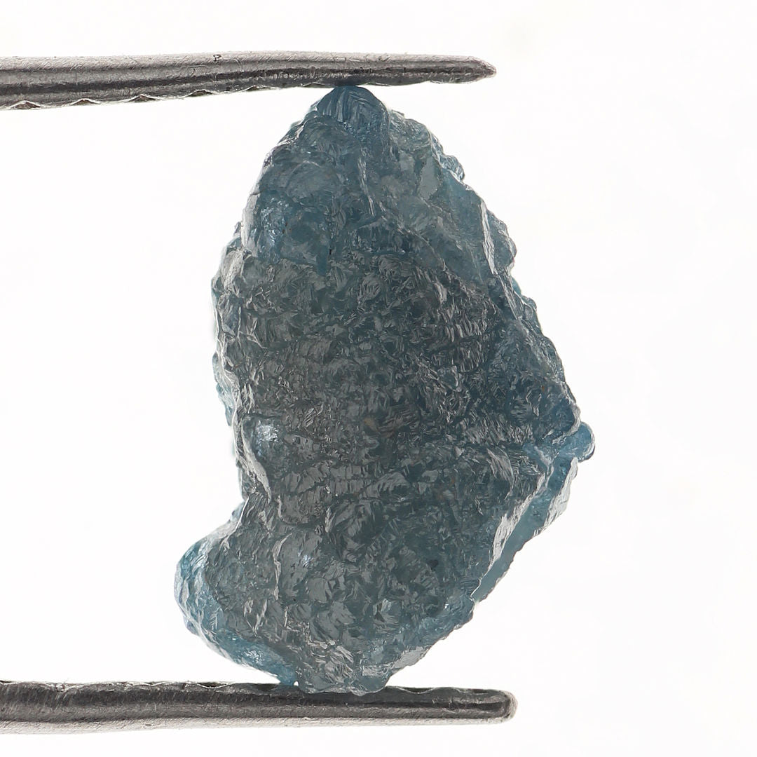 1.85 Carat Natural Loose Blue Rough Raw Diamond