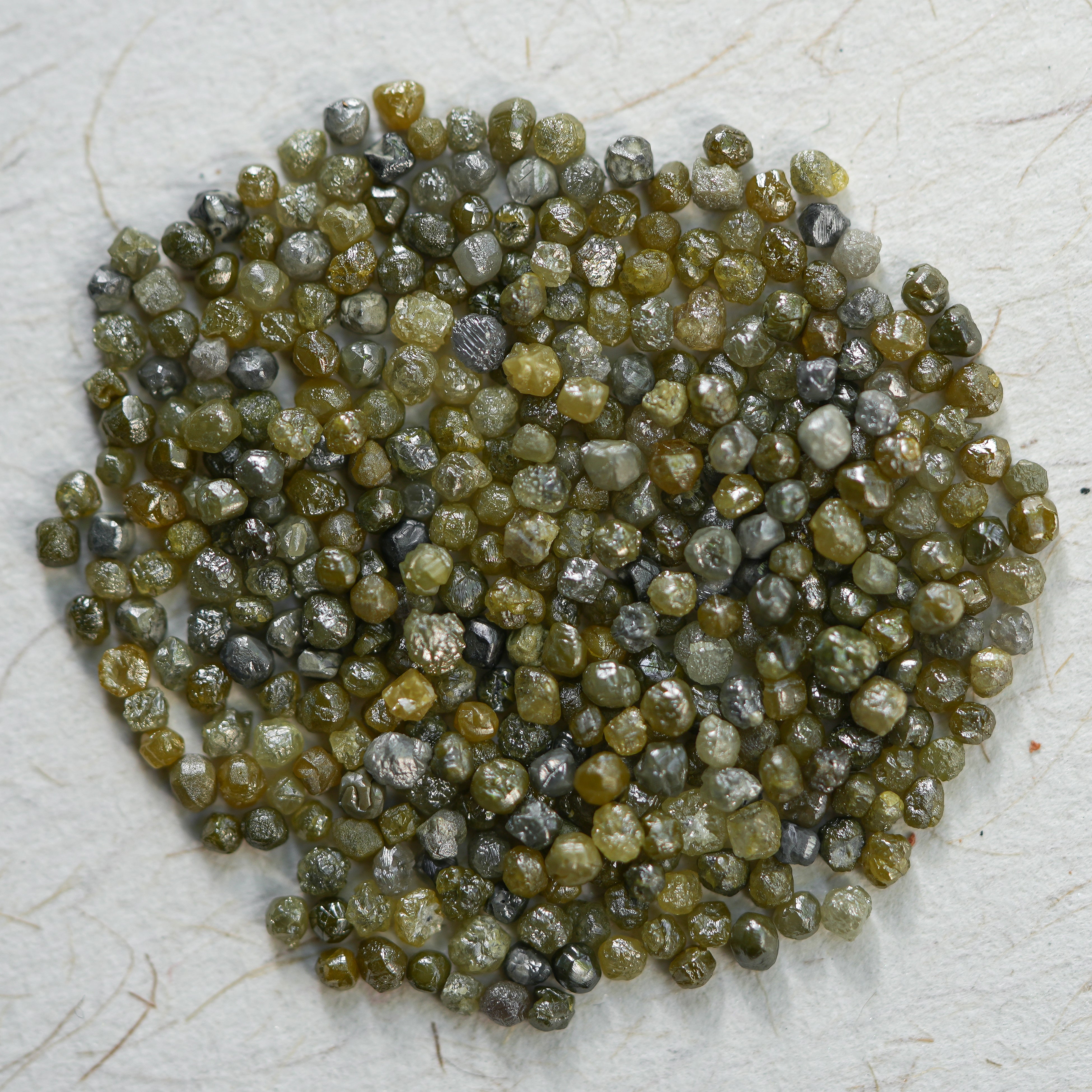 10 PCS, Yellow Diamond, Raw Diamond, Loose Diamond, Rough Diamond, Natural Gemstone Solitaire, Fancy Color African River Gemstones