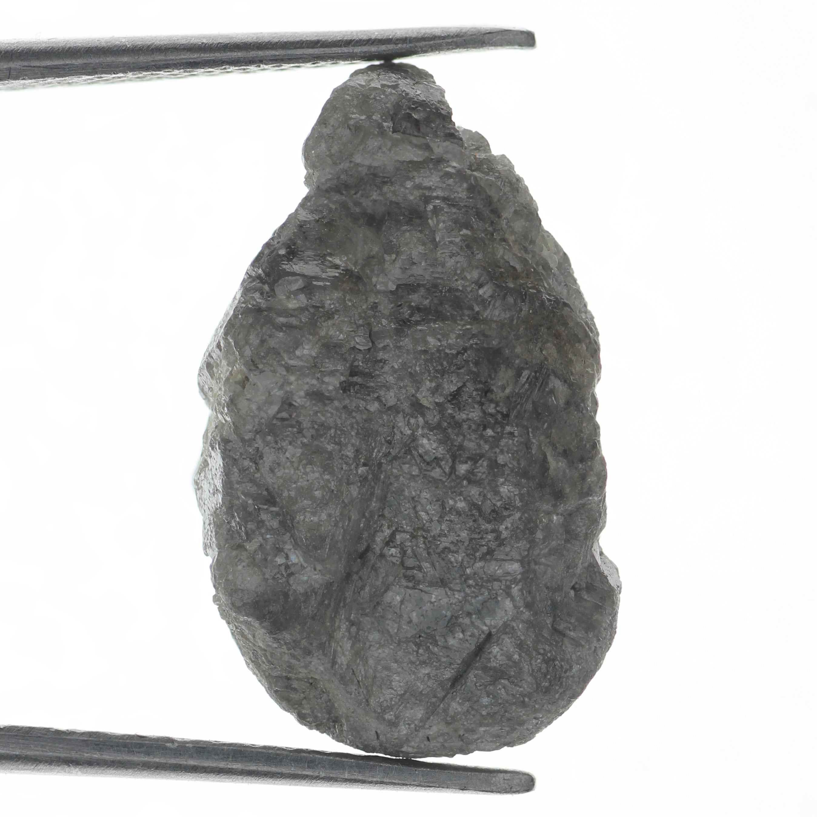 14.53 Carat Natural Loose Grayish Rough Raw Diamond