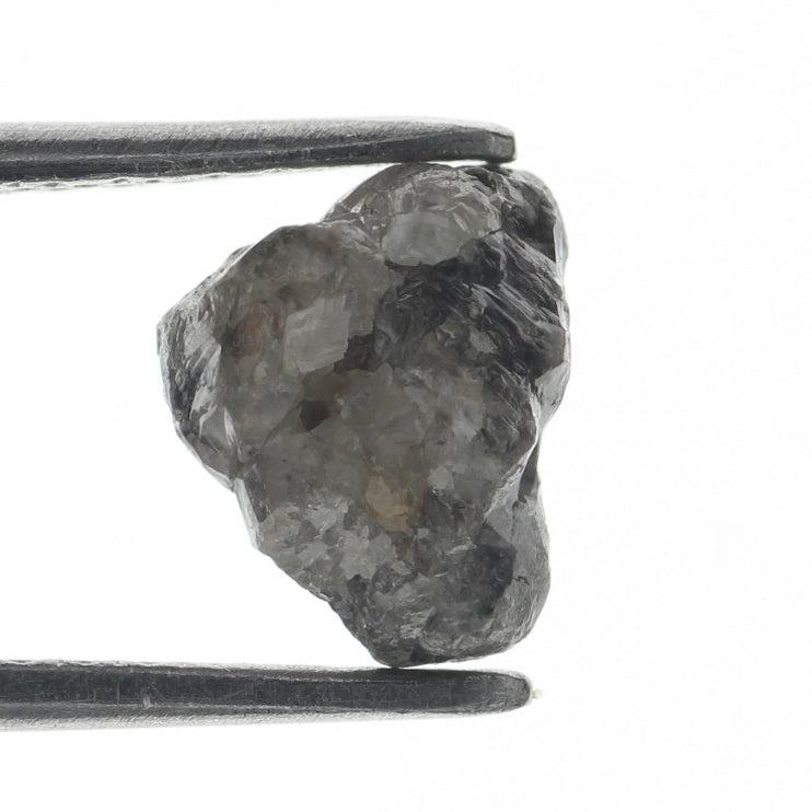 1.53 Carat Natural Loose Grayish Rough Raw Diamond