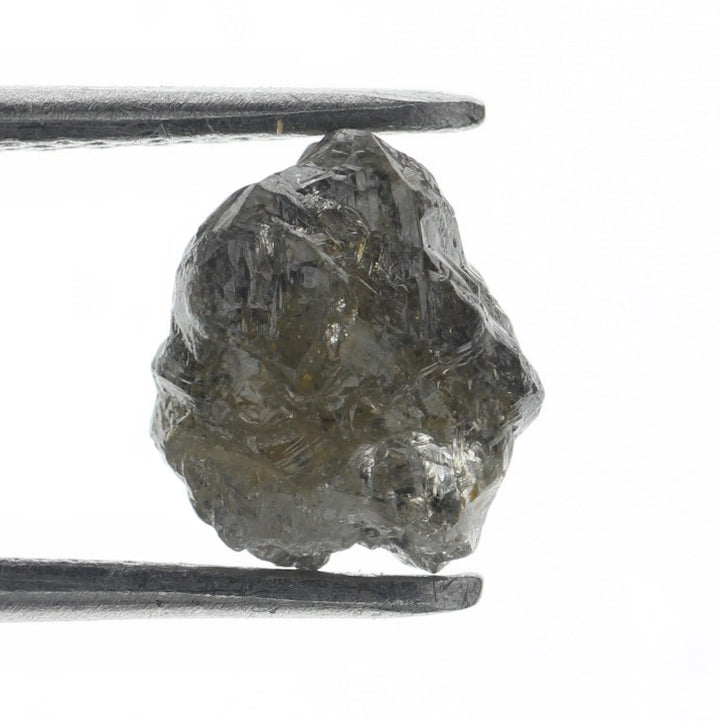 1.30 Carat Natural Loose Grayish Yellow Rough Raw Diamond