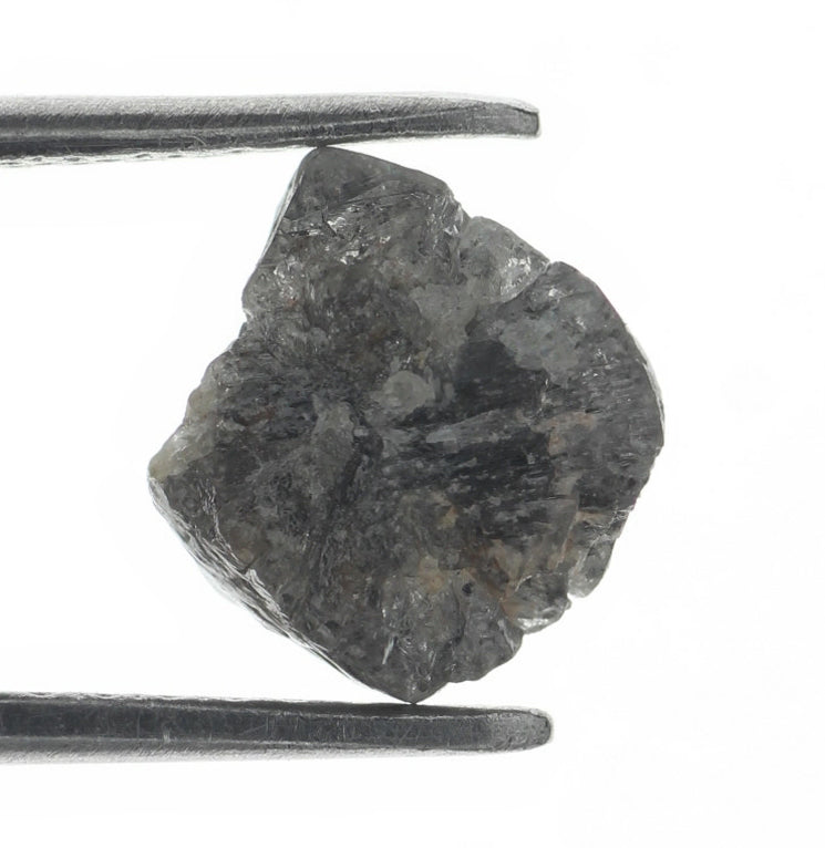 1.55 Carat Natural Loose Grayish Rough Raw Diamond