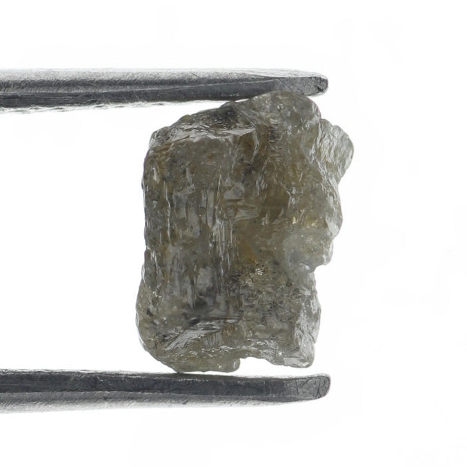 Grayish yellow 0.92 Carat Natural Loose Rough Raw Diamond