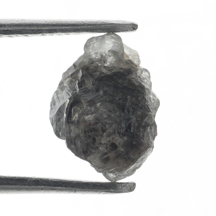 Loose Natural Grayish 1.08 Carat Rough Raw Diamond