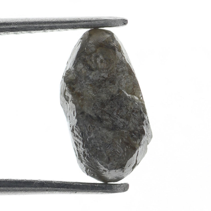 Grayish 1.76 Carat Natural Loose Rough Raw Diamond
