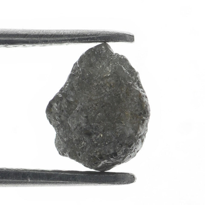 Grayish 1.01 Carat Natural Loose Rough Raw Diamond