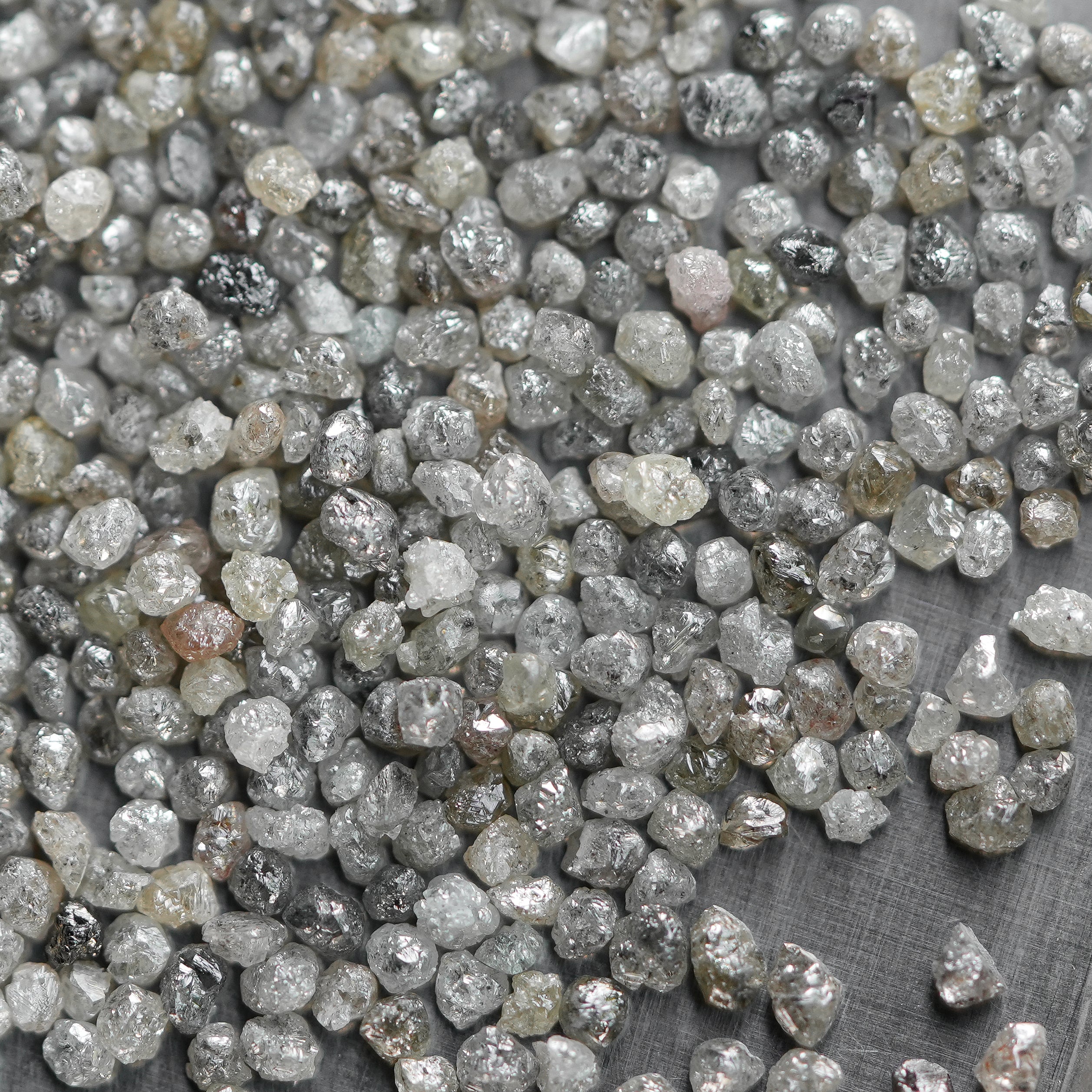 Natural Loose Diamond, Rough Diamond, Raw Diamond, White Diamonds, 1.50MM - 2.00MM Size, Small Fancy Uncut Diamonds, Raw Gemstone