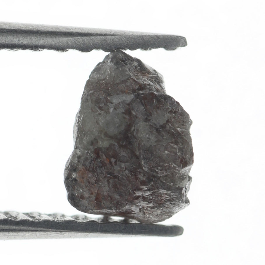 Loose Natural Brownish Gray 0.89 Carat Rough Raw Diamond