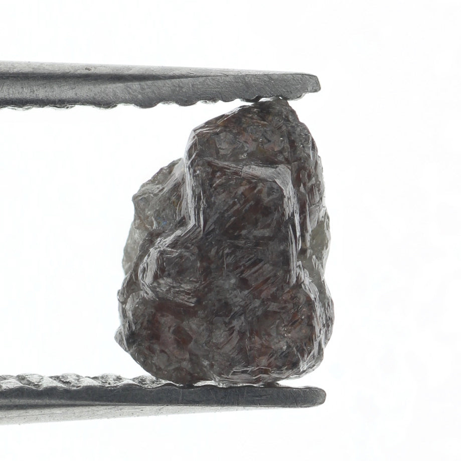 Loose Natural Brownish Gray 0.89 Carat Rough Raw Diamond