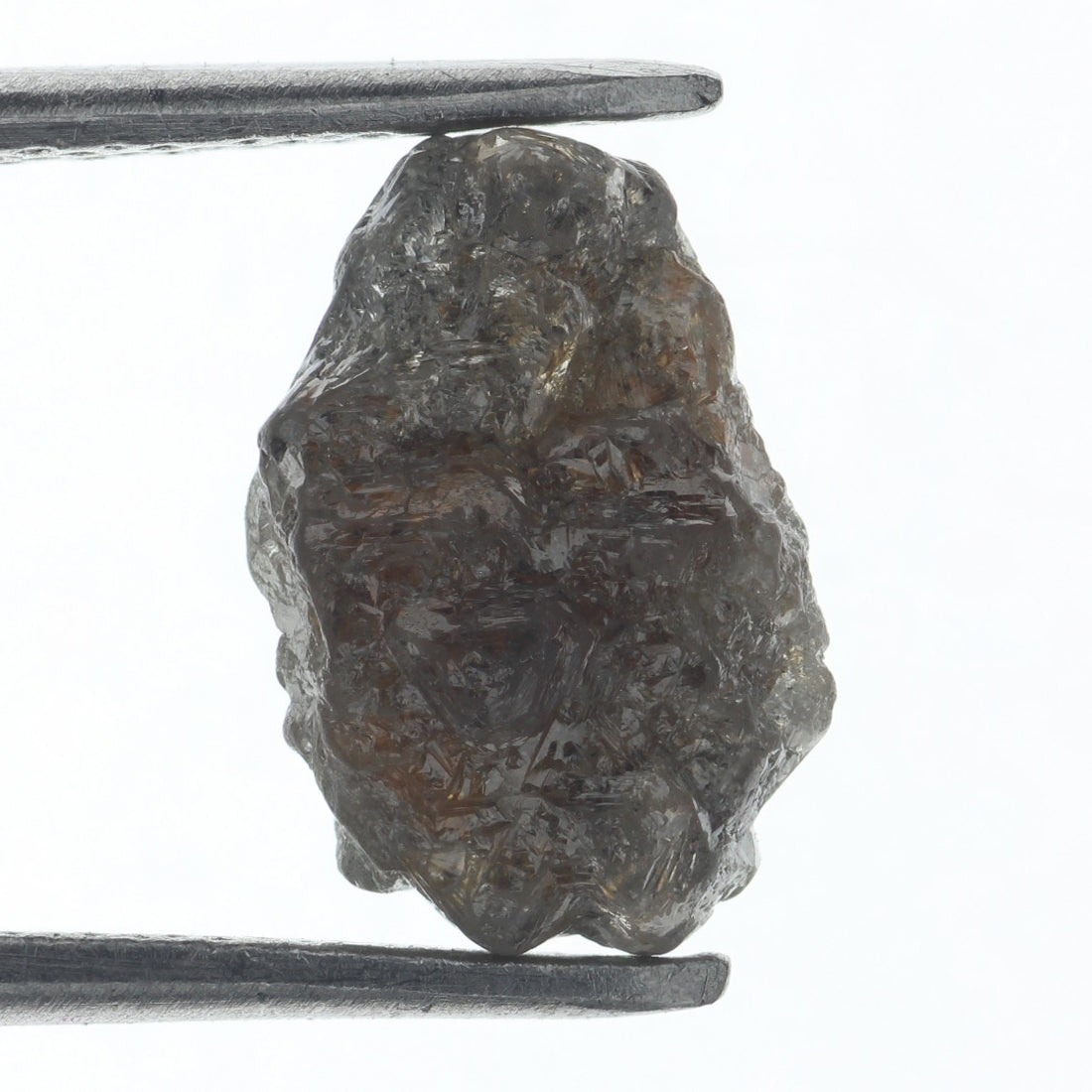 Loose Natural Brownish Gray 1.73 Carat Rough Raw Diamond
