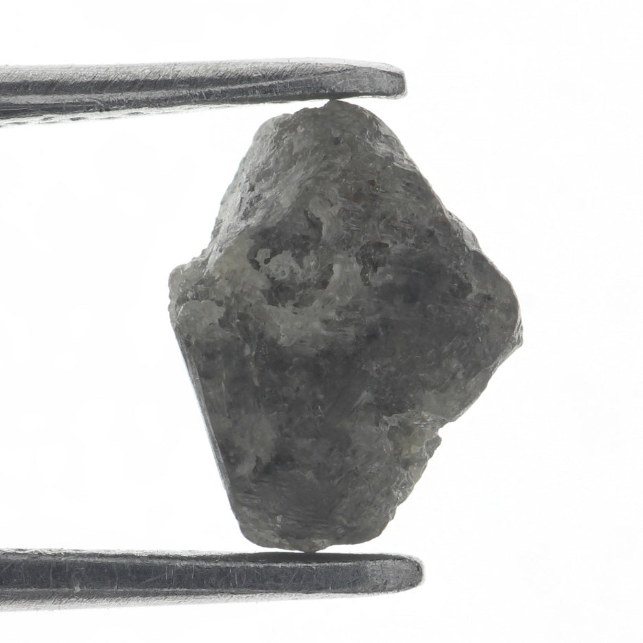Natural Loose Grayish 0.91 Carat Rough Raw Diamond