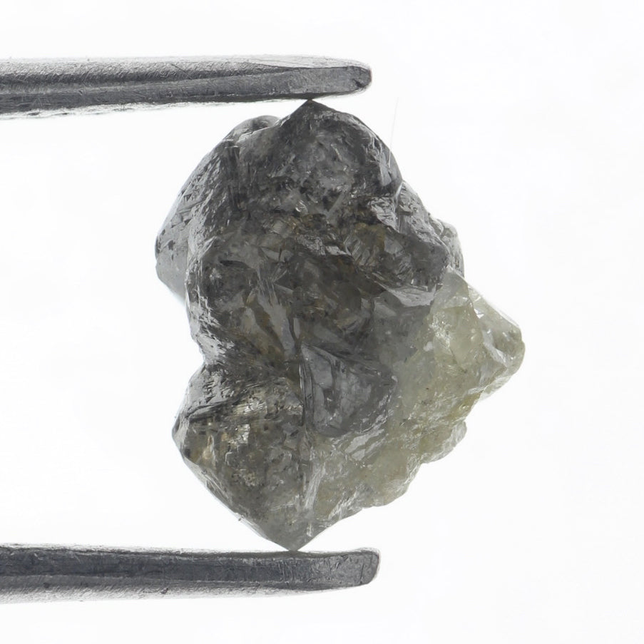Grayish Natural Loose 1.02 Carat Rough Raw Diamond