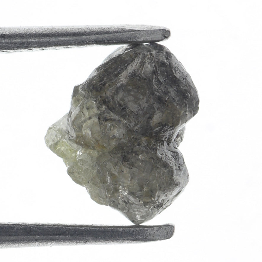 Grayish Natural Loose 1.02 Carat Rough Raw Diamond