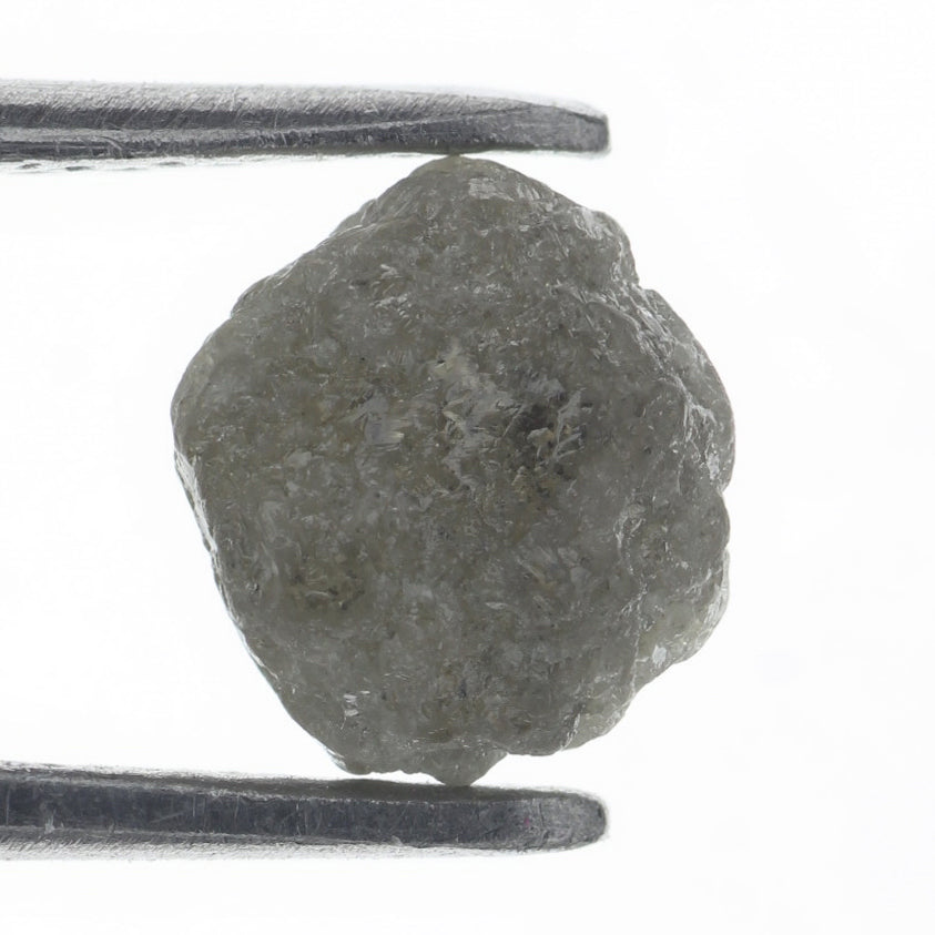 Grayish 1.27 Carat Natural Loose Rough Raw Diamond