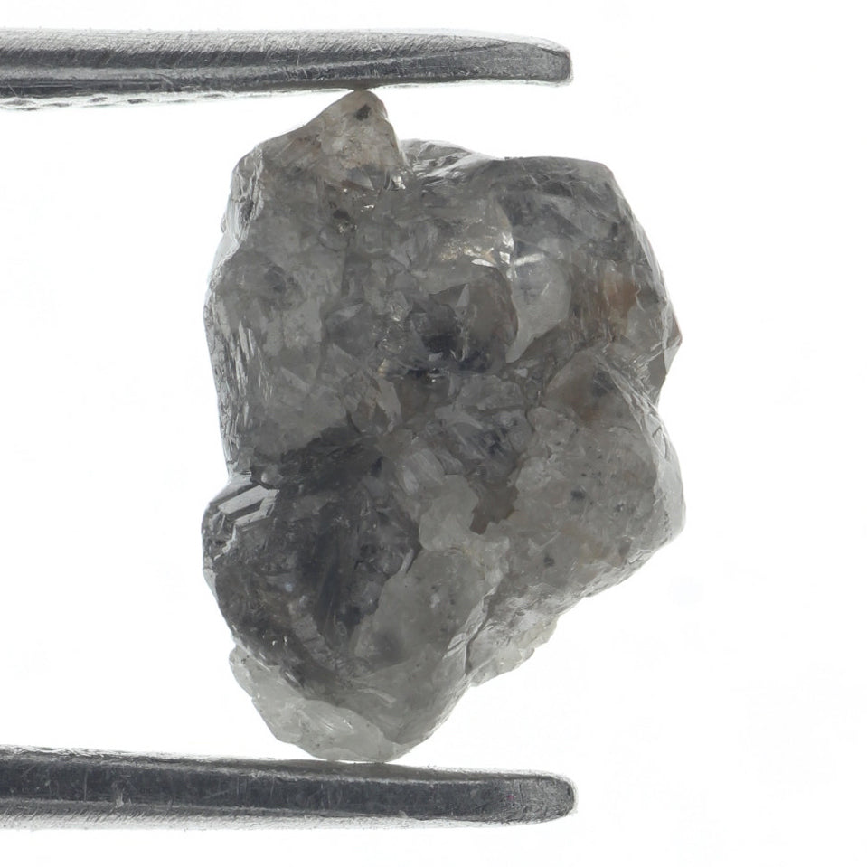 Loose Natural Grayish 1.16 Carat Rough Raw Diamond