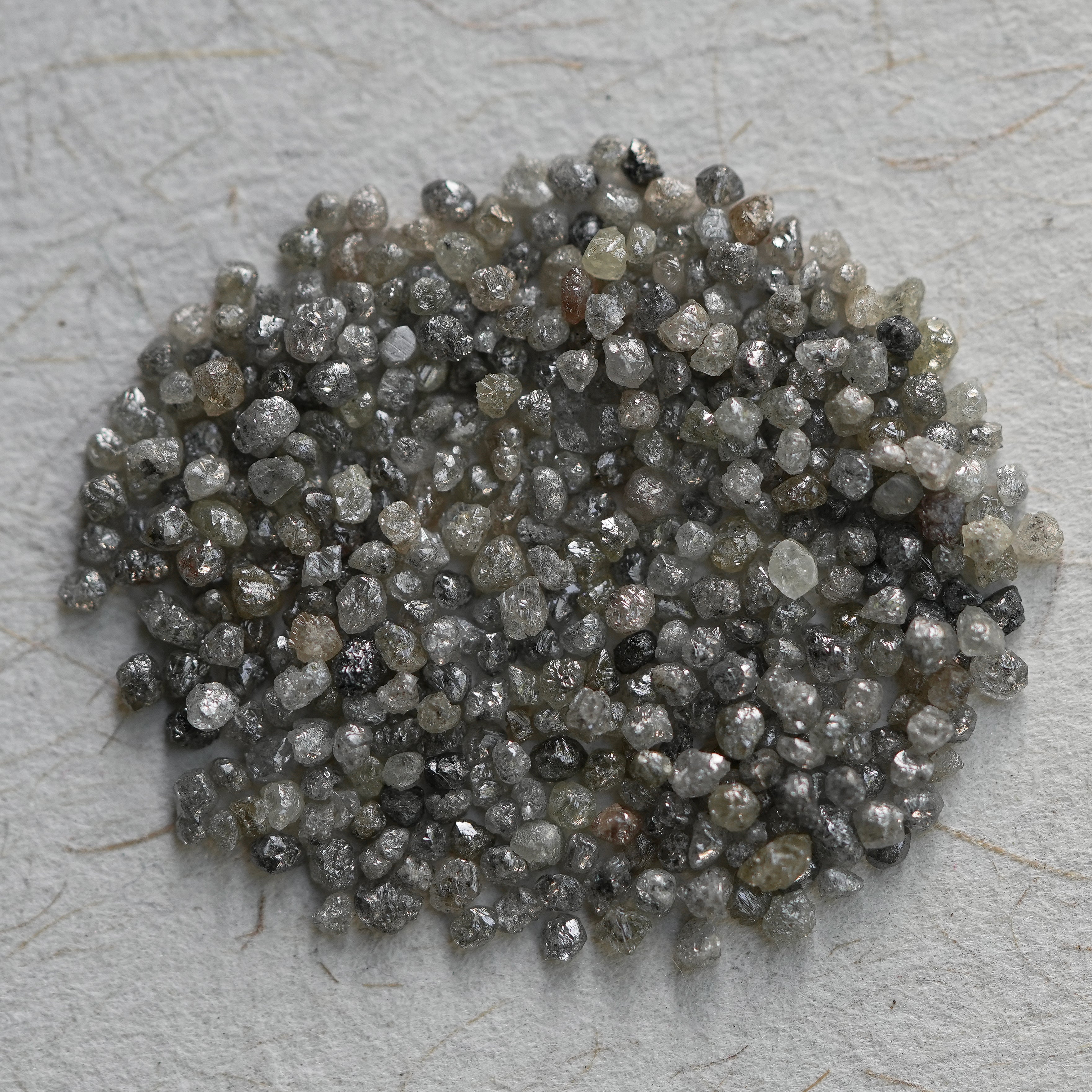 Natural Loose Diamond, Rough Diamond, Raw Diamond, White Diamonds, 1.50MM - 2.00MM Size, Small Fancy Uncut Diamonds, Raw Gemstone