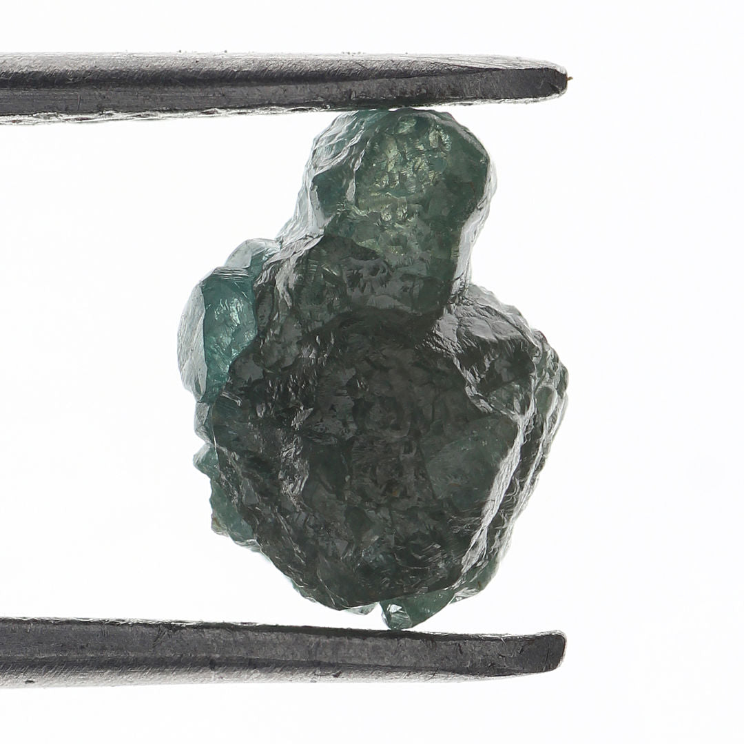 1.46 Carat Natural Loose Green Blue Rough Raw Diamond