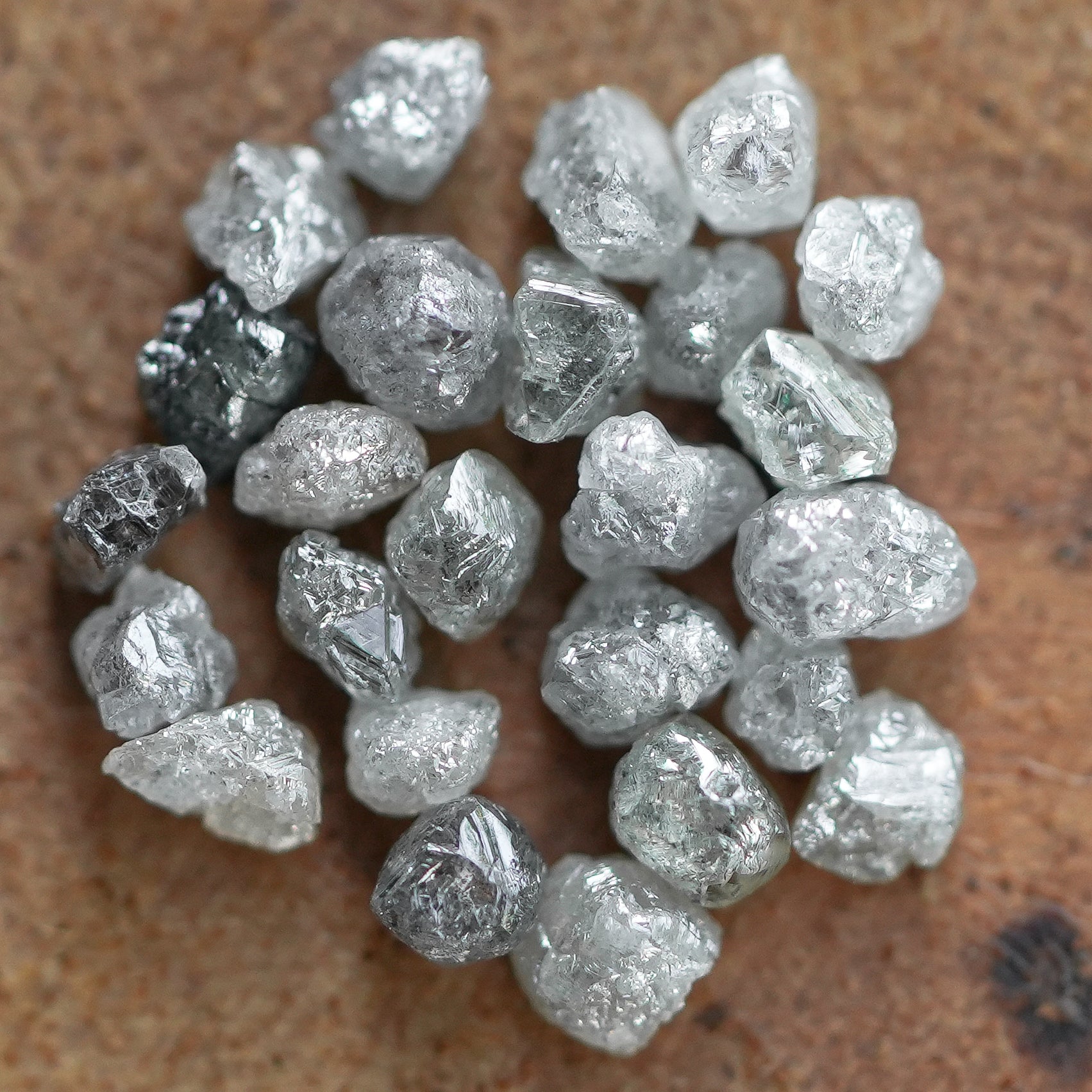 Natural Loose Diamond, Rough Diamond, Raw Diamond, White Diamonds, 1.50MM - 2.00MM Size, Small Fancy Uncut Diamonds, Raw Gemstone