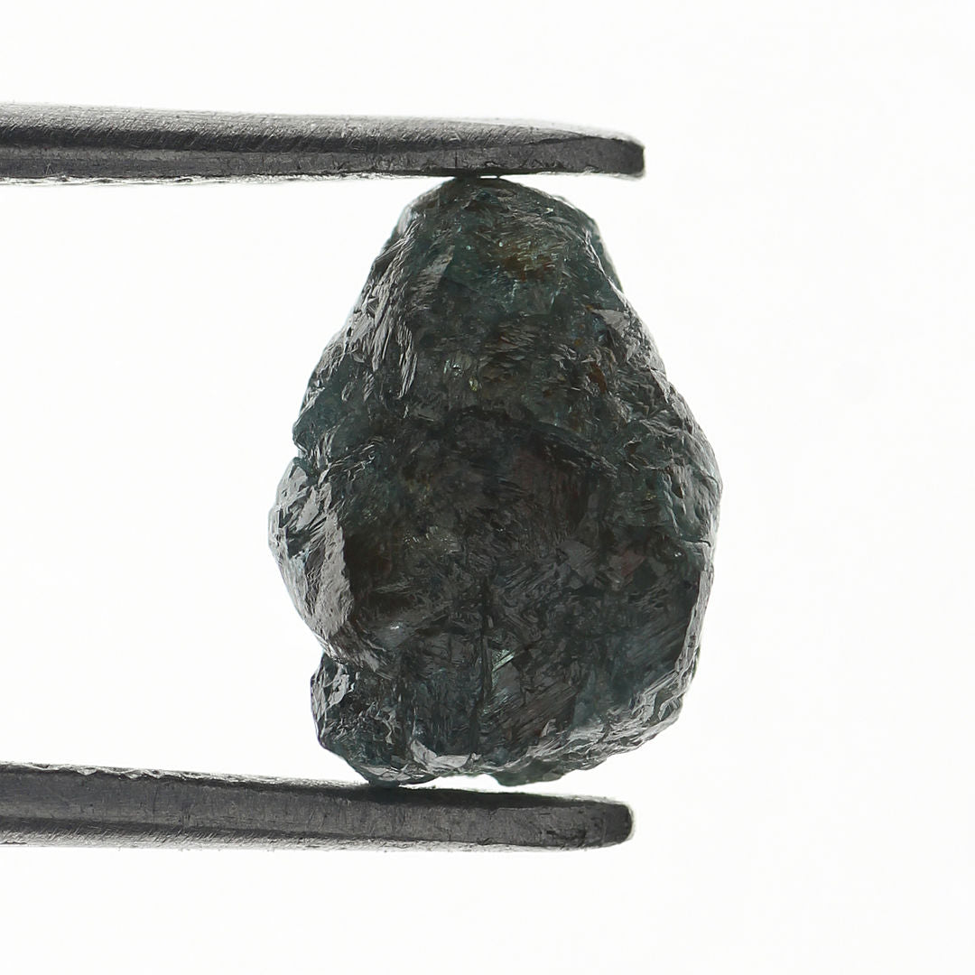 1.37 Carat Blackish Blue Natural Loose Rough Raw Diamond