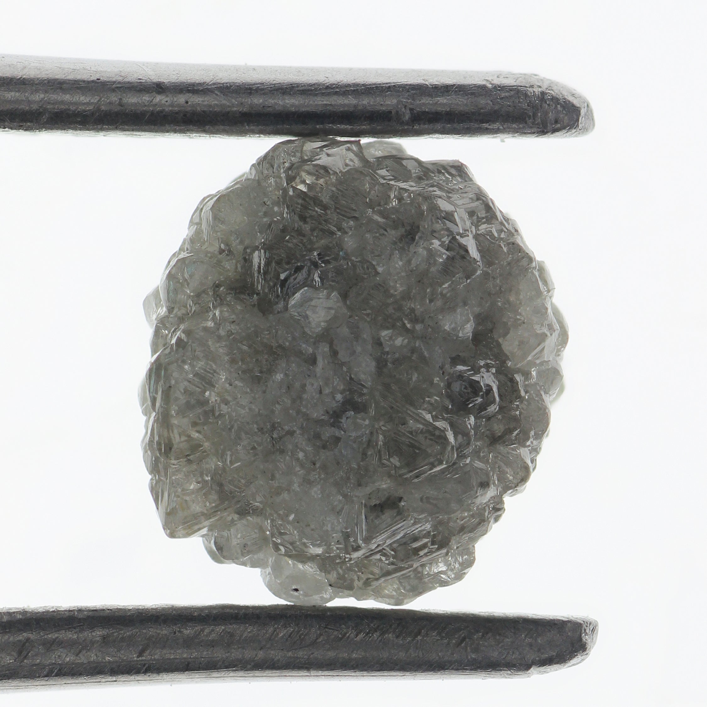 1.79 Ct Gray Diamond Color Loose Rough Natural Rare Raw Uncut Diamond