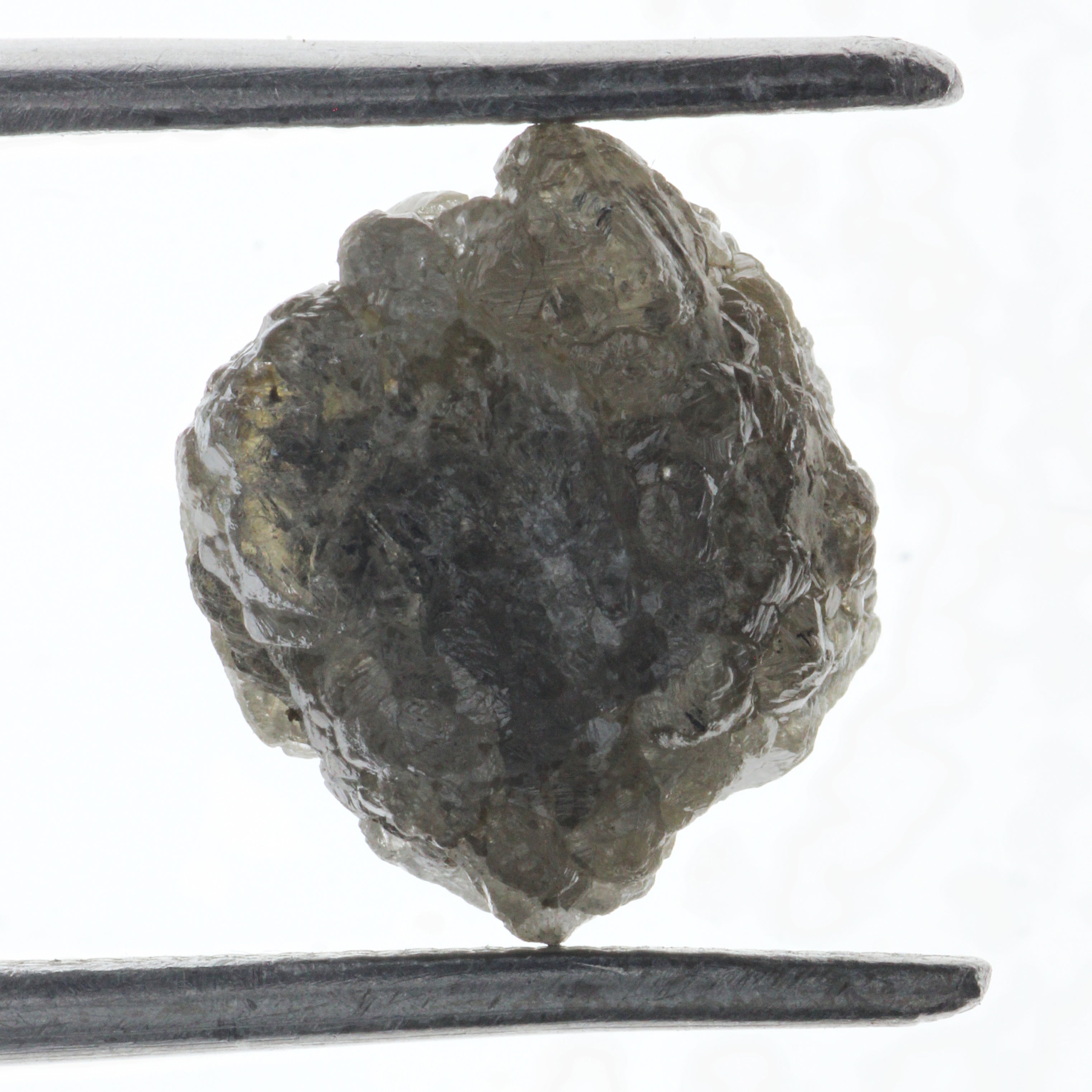 Gray Color 4.06 Carat Loose Rough Raw Natural Genuine Fab Diamond