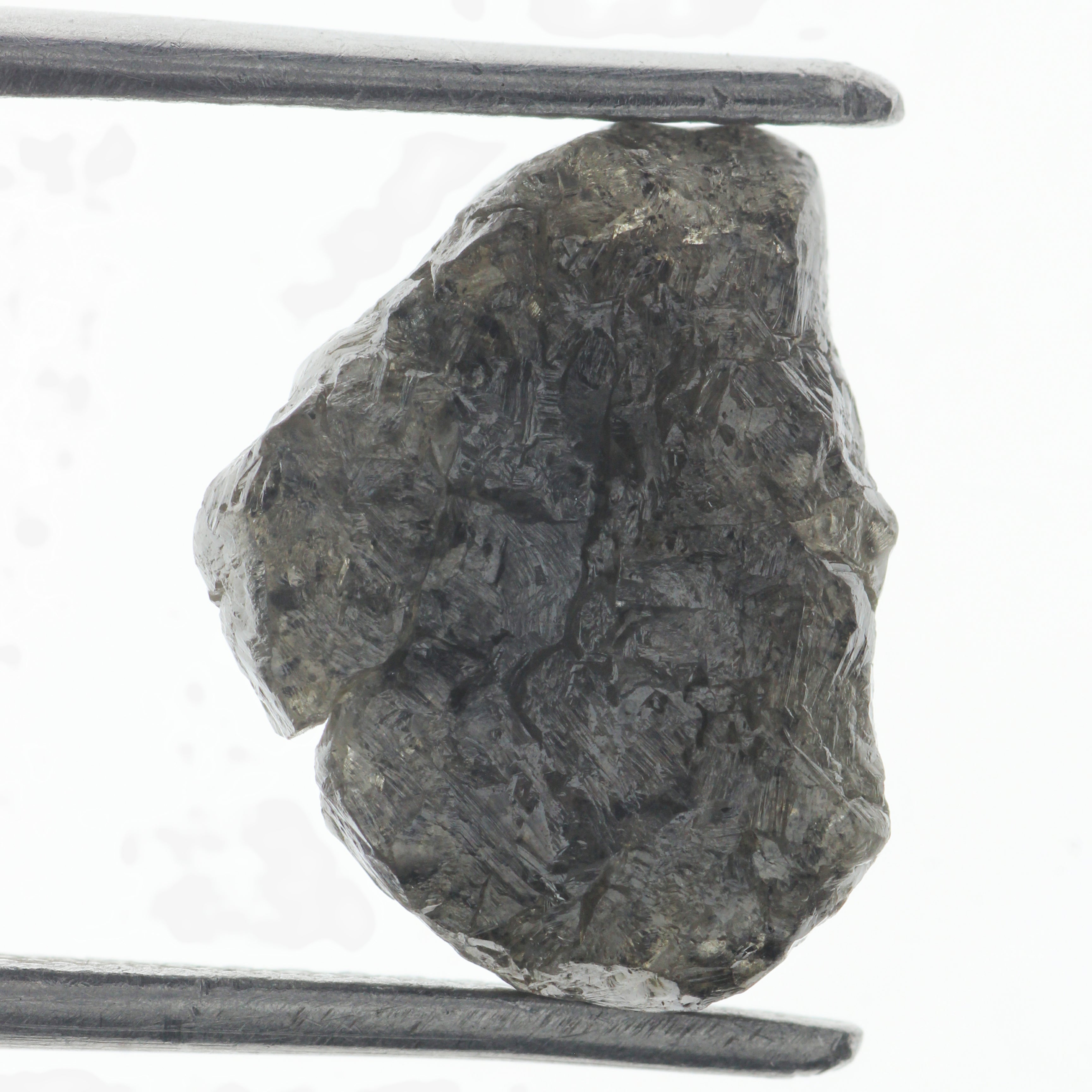 Natural Loose Raw Rough Gray Color Diamond 6.03 Carat