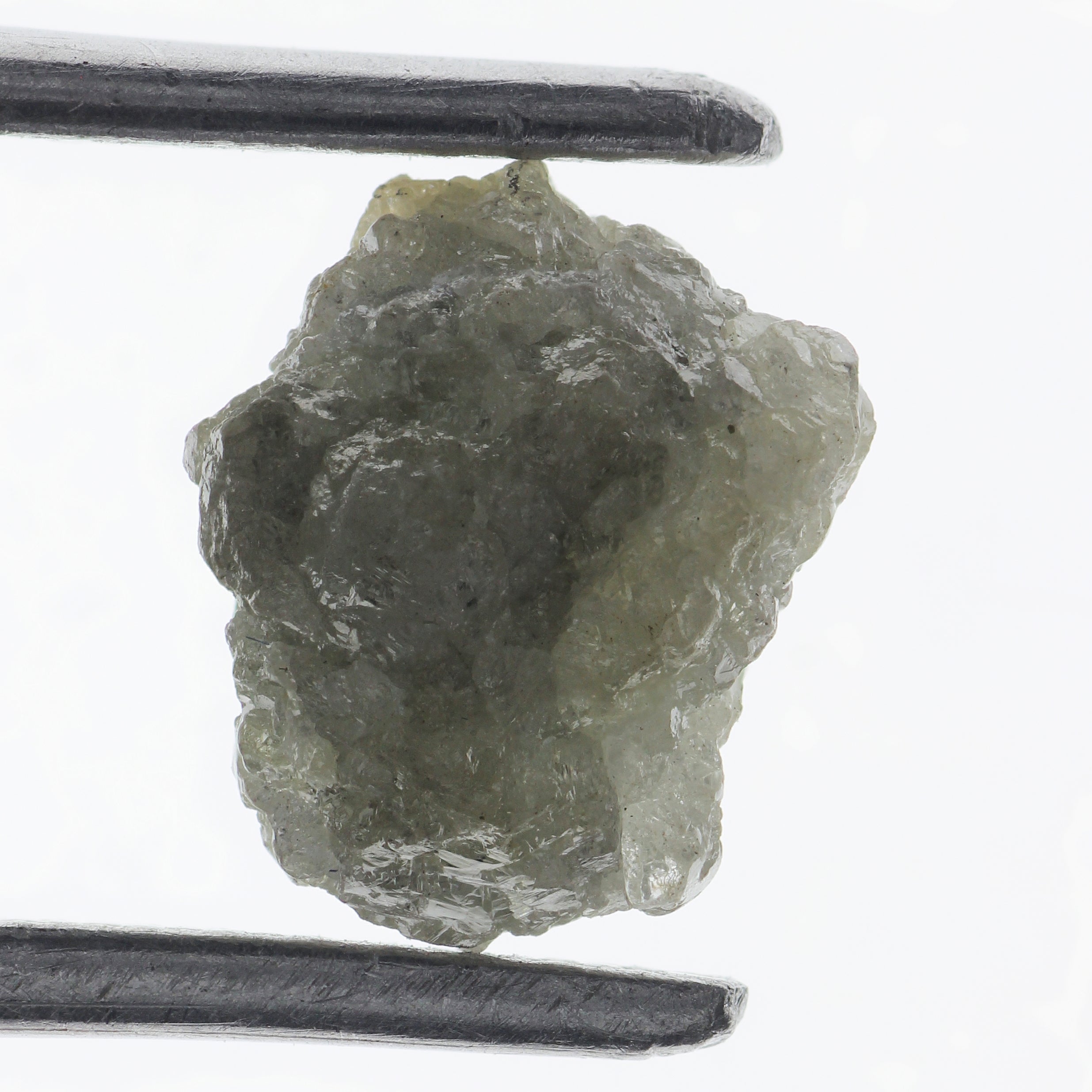 Grey Color 2.15 Carat Loose Rare Rough Natural Raw Diamond