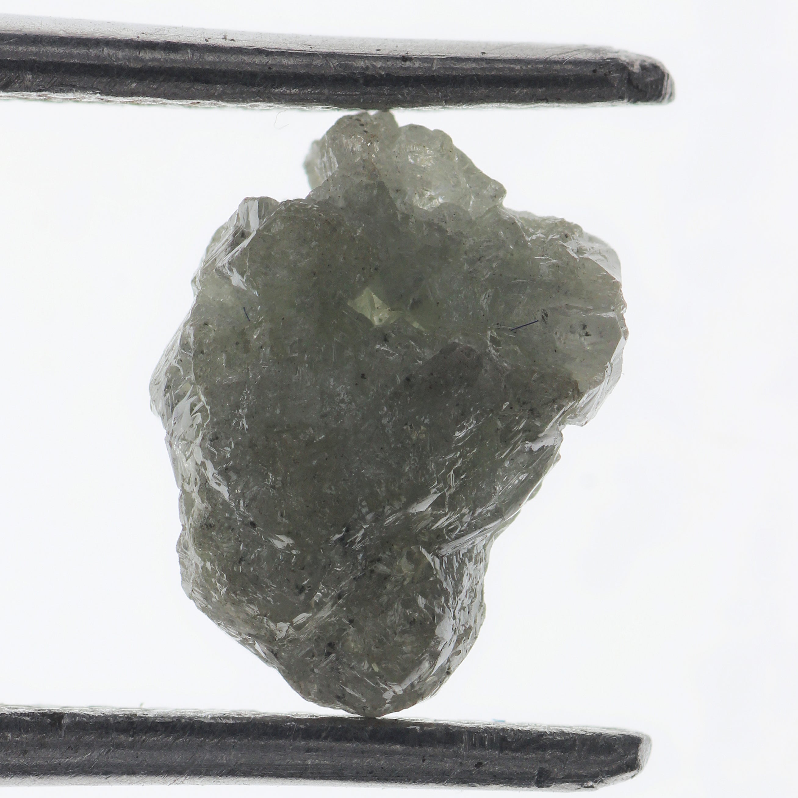 2.12 Carat Grey Color Natural Loose Rare Rough African Diamond
