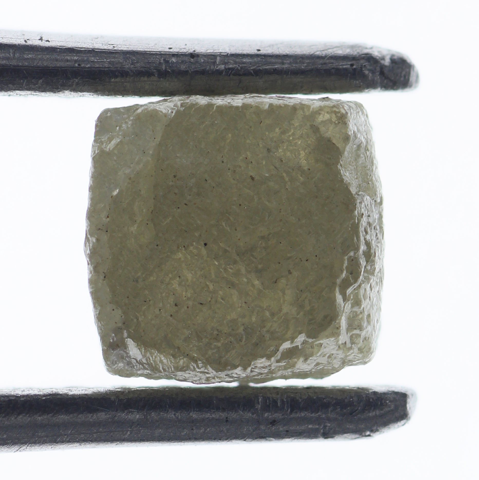 1.83 Carat Rough Raw Natural Green Color Diamond