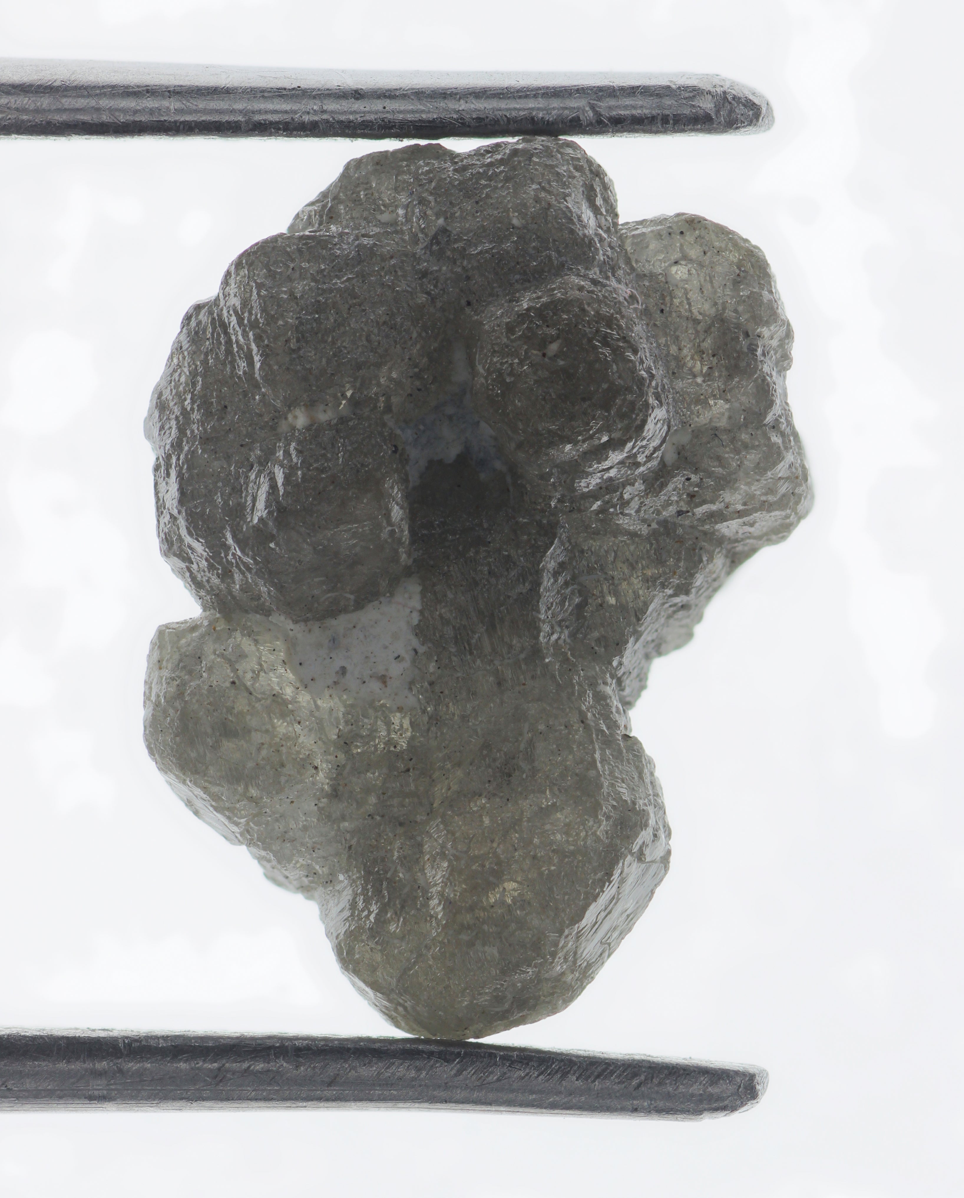 13.80x10.00x8.09MM Raw 6.70 Carat Rough Natural Loose Gray Color Diamond