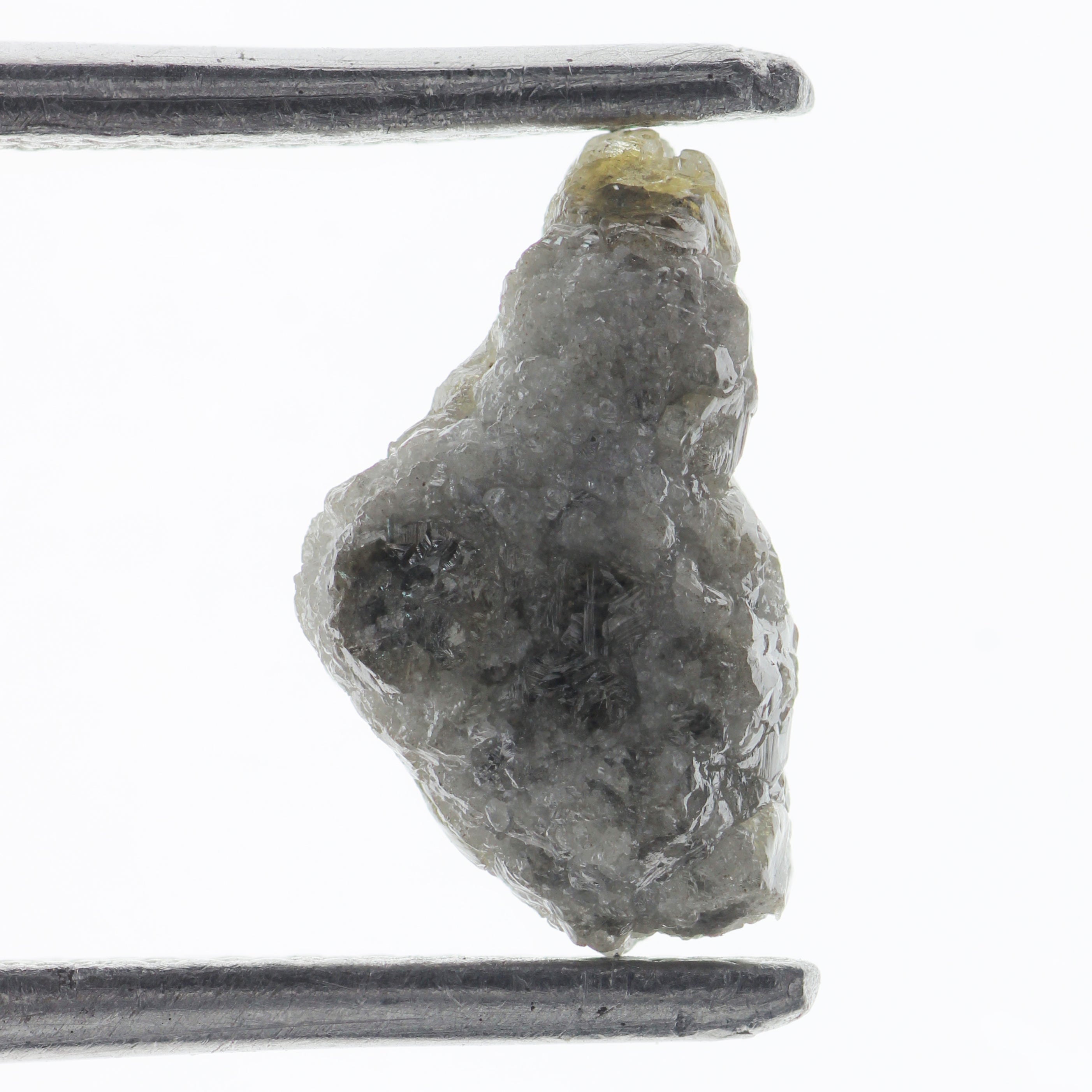 Rough Loose Natural Raw 1.89 Carat Gray Color Diamond