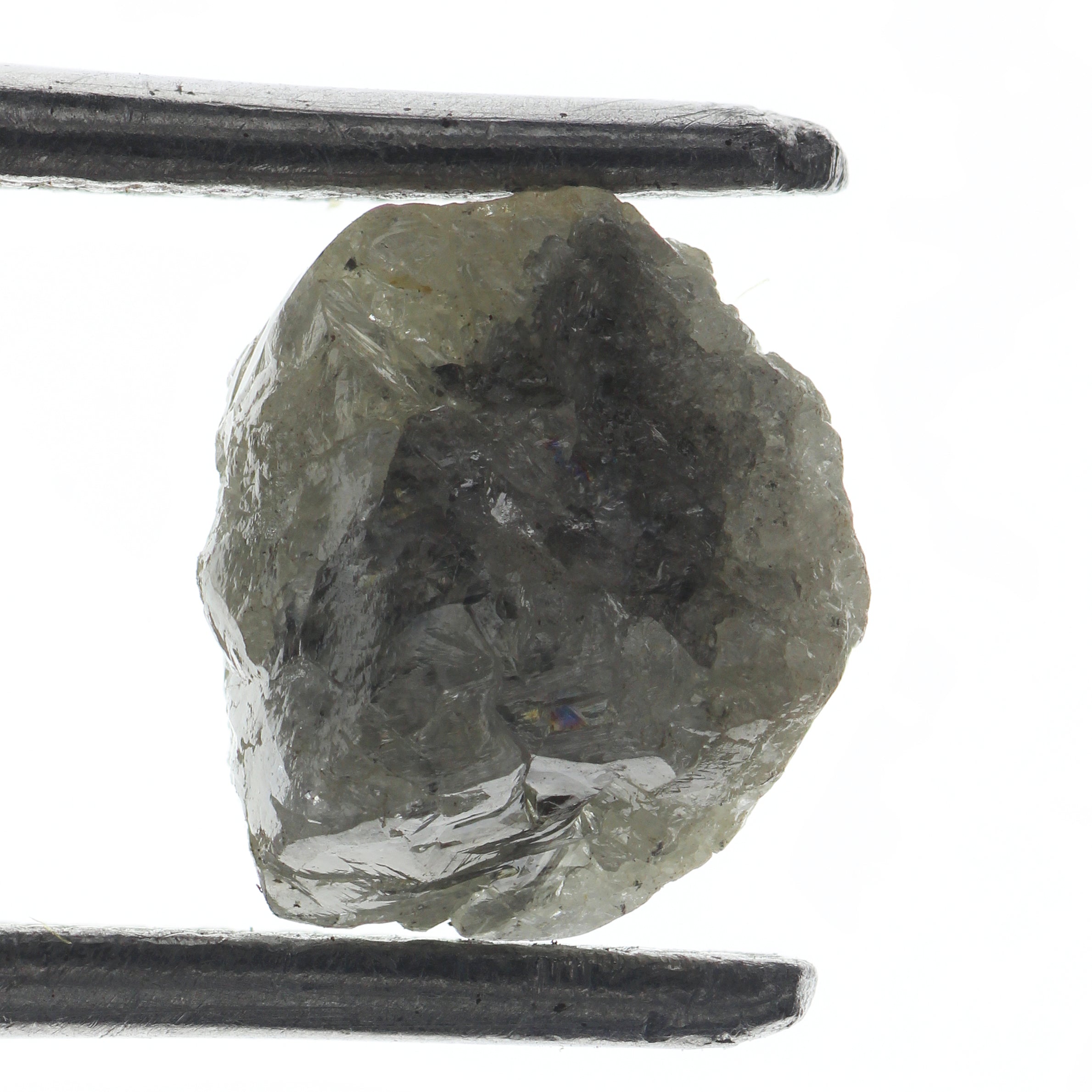 Gray Color Loose Rare Rough Natural 2.10 Ct Diamond