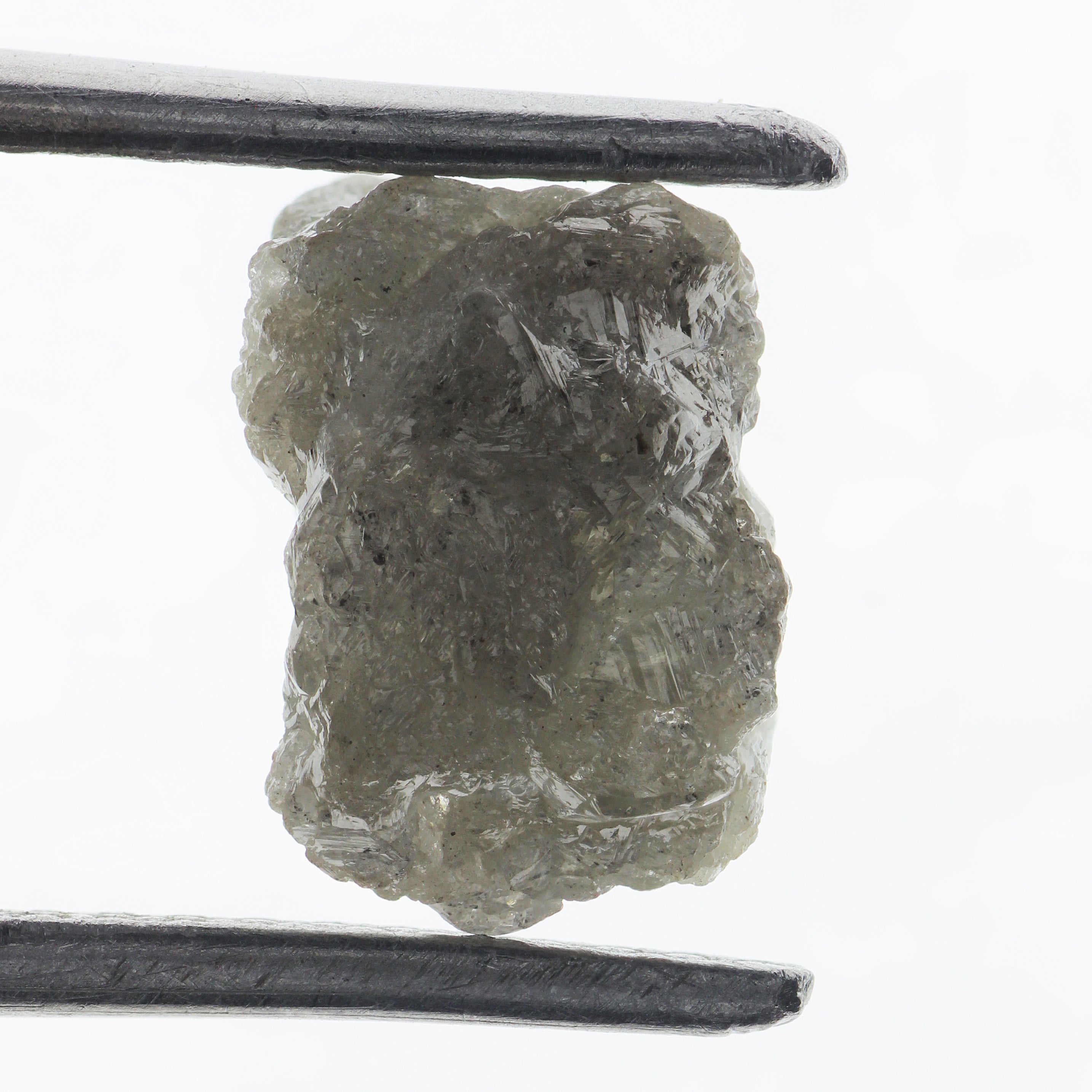 2.58 Carat Gray Color Natural Loose Rare Rough Mine Diamond For Ring