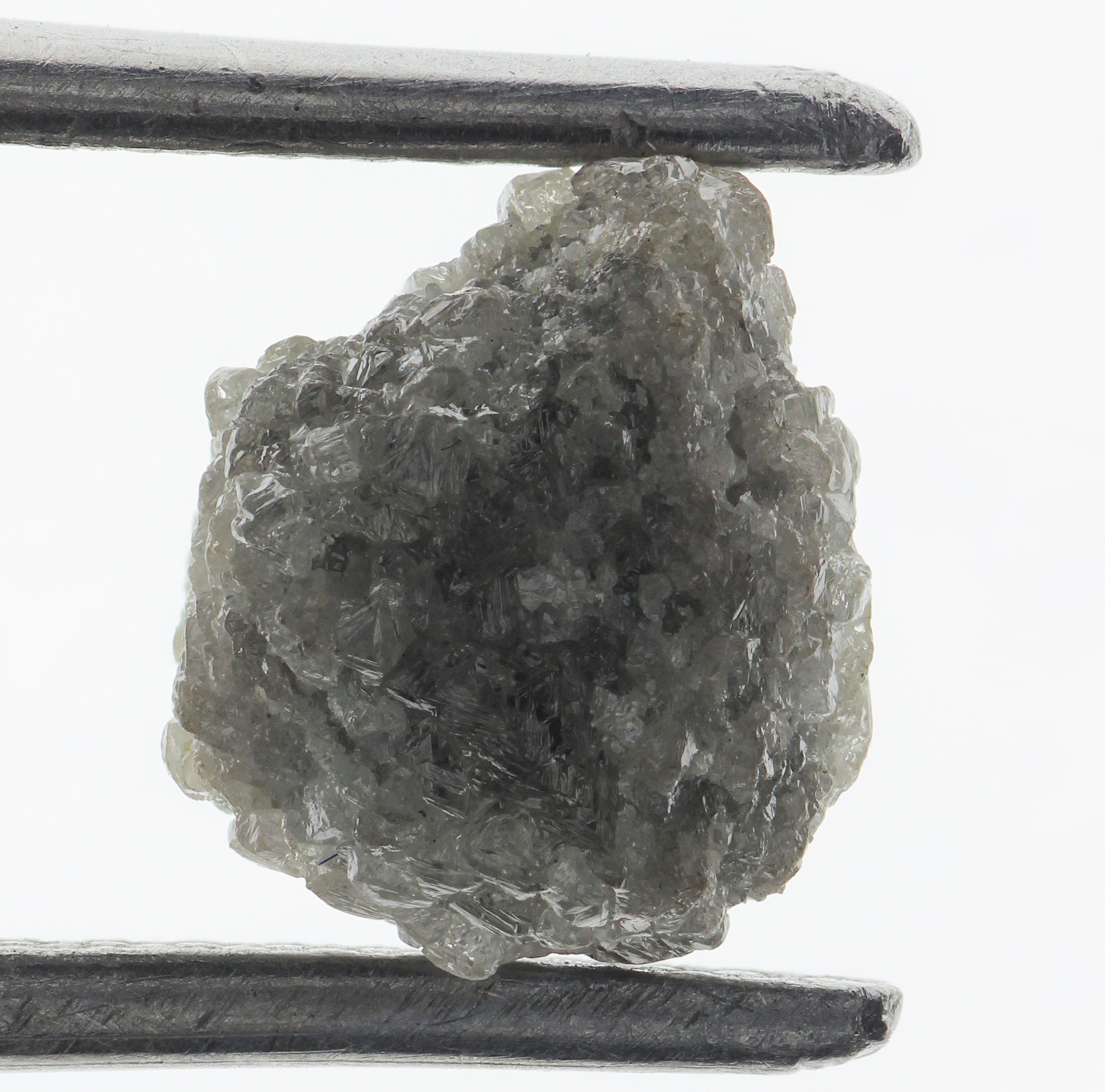 2.41 Carat Gray Color Rare Rough Loose Natural African Diamond