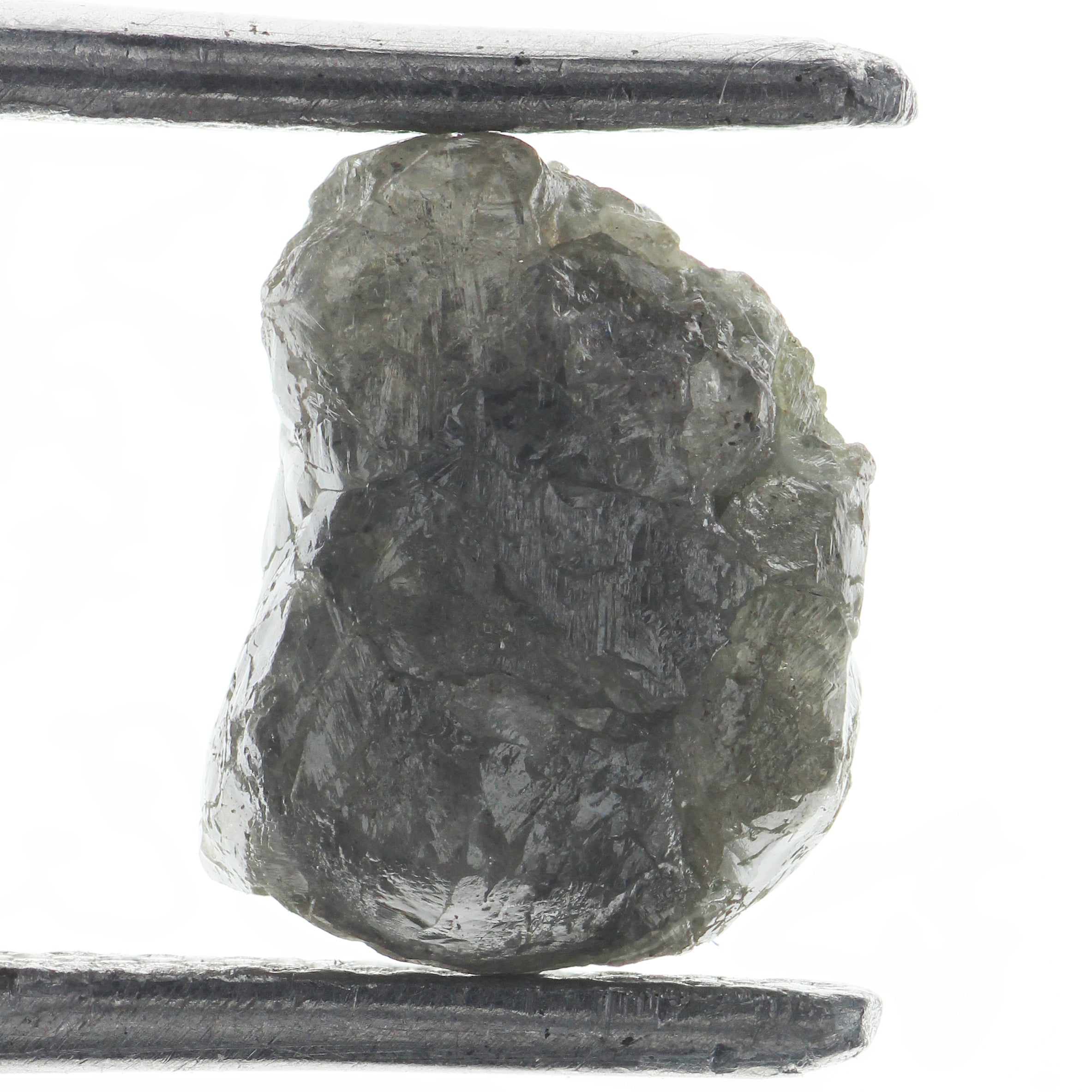 2.41 Carat Grey Color Rare Rough Loose Natural African Diamond