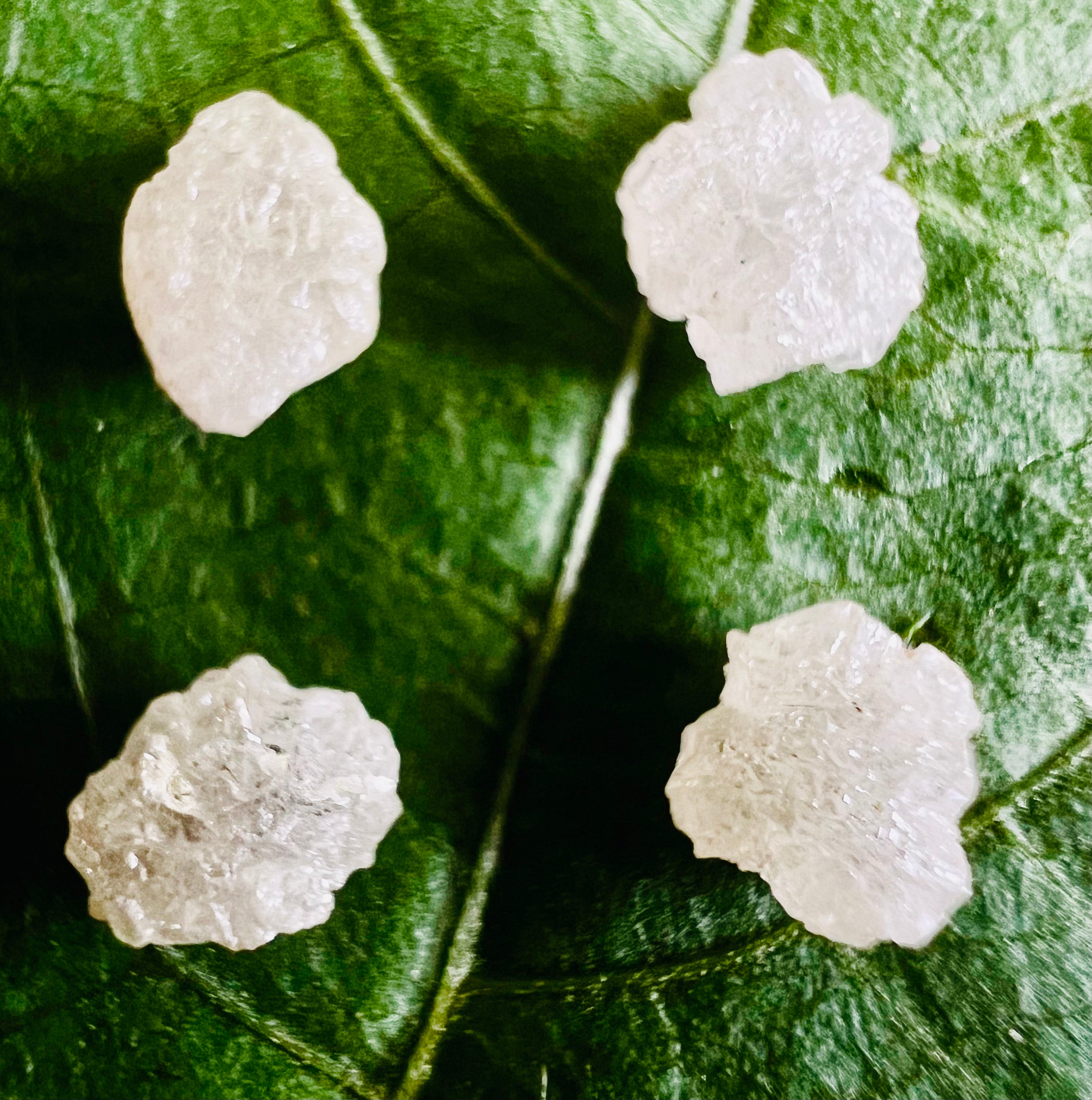 Natural White Silver Raw Diamonds / Uncut Loose Diamonds / 3-4 MM Conflict Free Diamonds / Ethically Sourced Premium Diamond / Real Gems