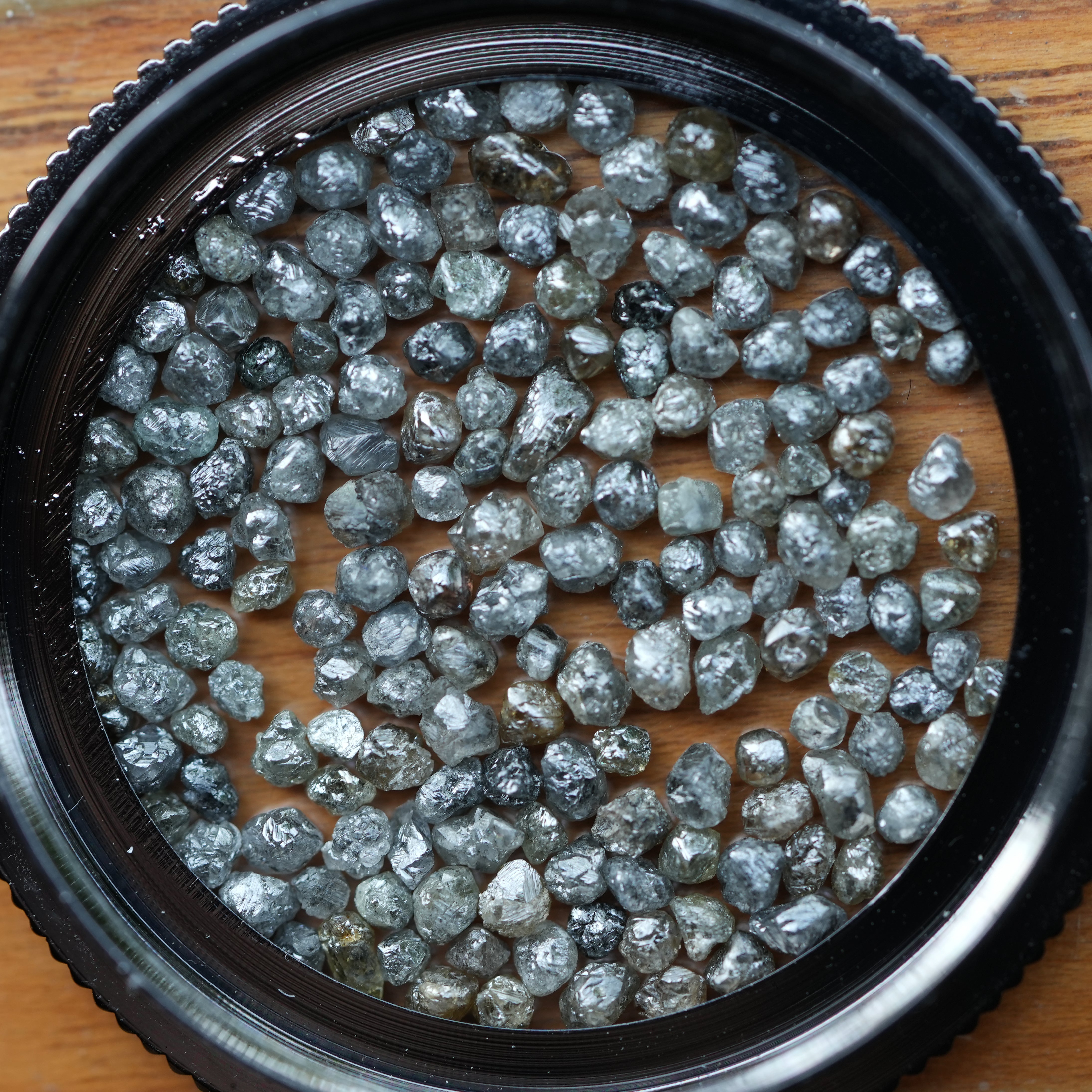 13 PCS 1.00 C.T.W Natural Gray Diamond, Raw Diamond, Rough Diamond, Loose Diamonds, Uncut Diamond, Raw Gemstone, African Diamonds