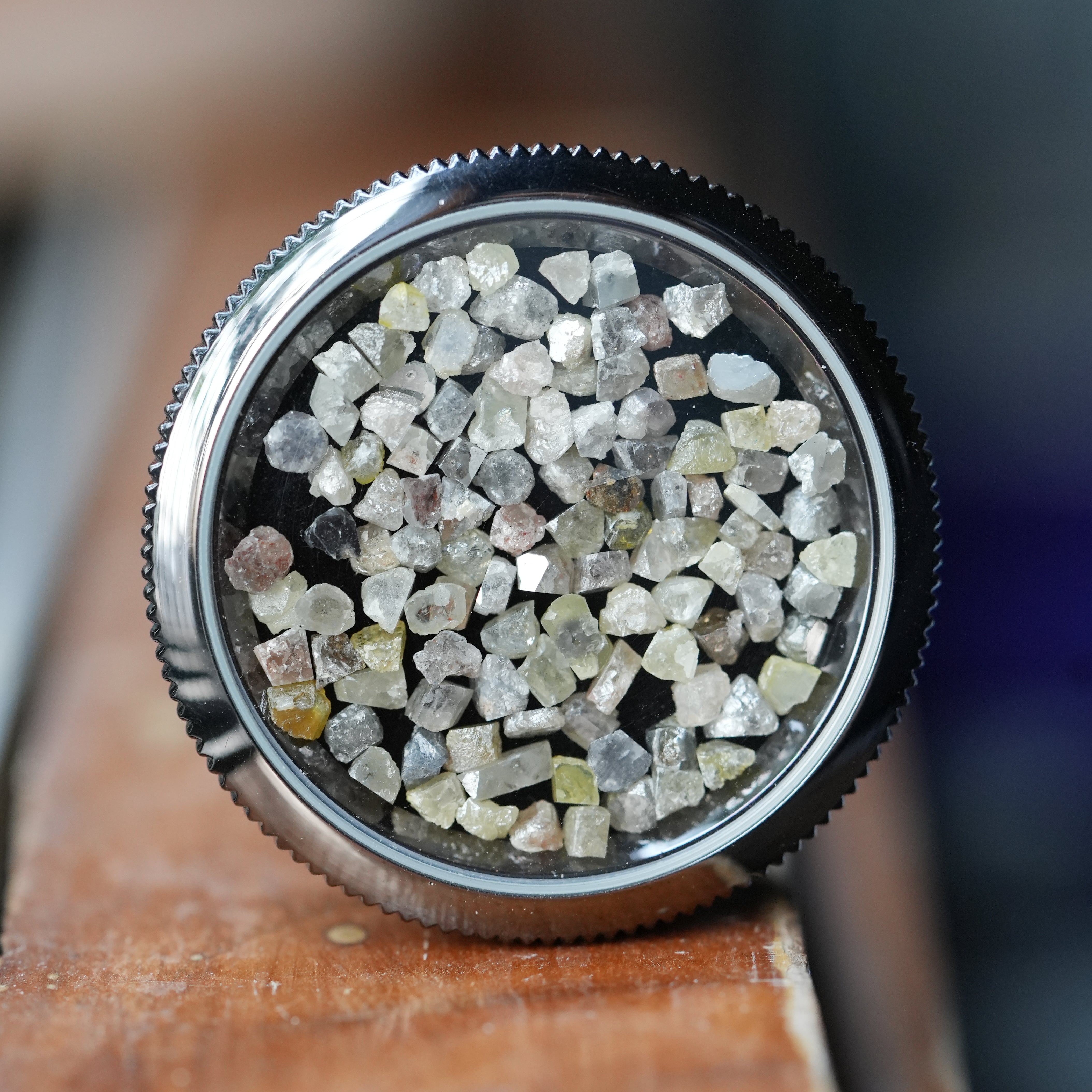 6 PCS 1.00 C.T.W Natural Gray Yellow Mix Diamond, Raw Diamond, Rough Diamond, Loose Diamonds, Uncut Diamond, Raw Gemstone, African Diamonds
