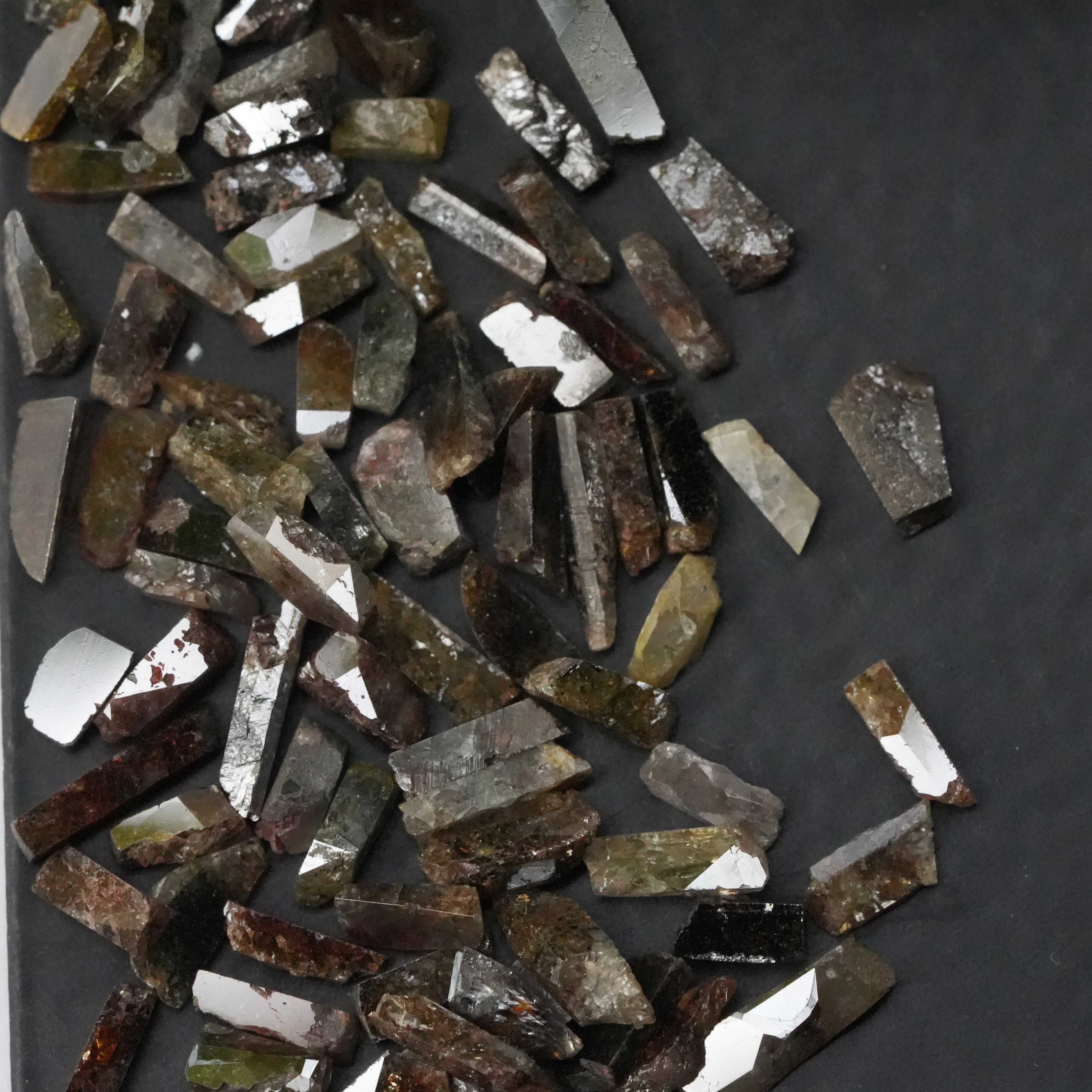 Chocolate Brown Slice 1.00Carat Loose Diamond, 4Pcs Raw Diamond, Brown Loose Diamond, Natural Rough Diamond, Solitaire Gemstone For Jewelry