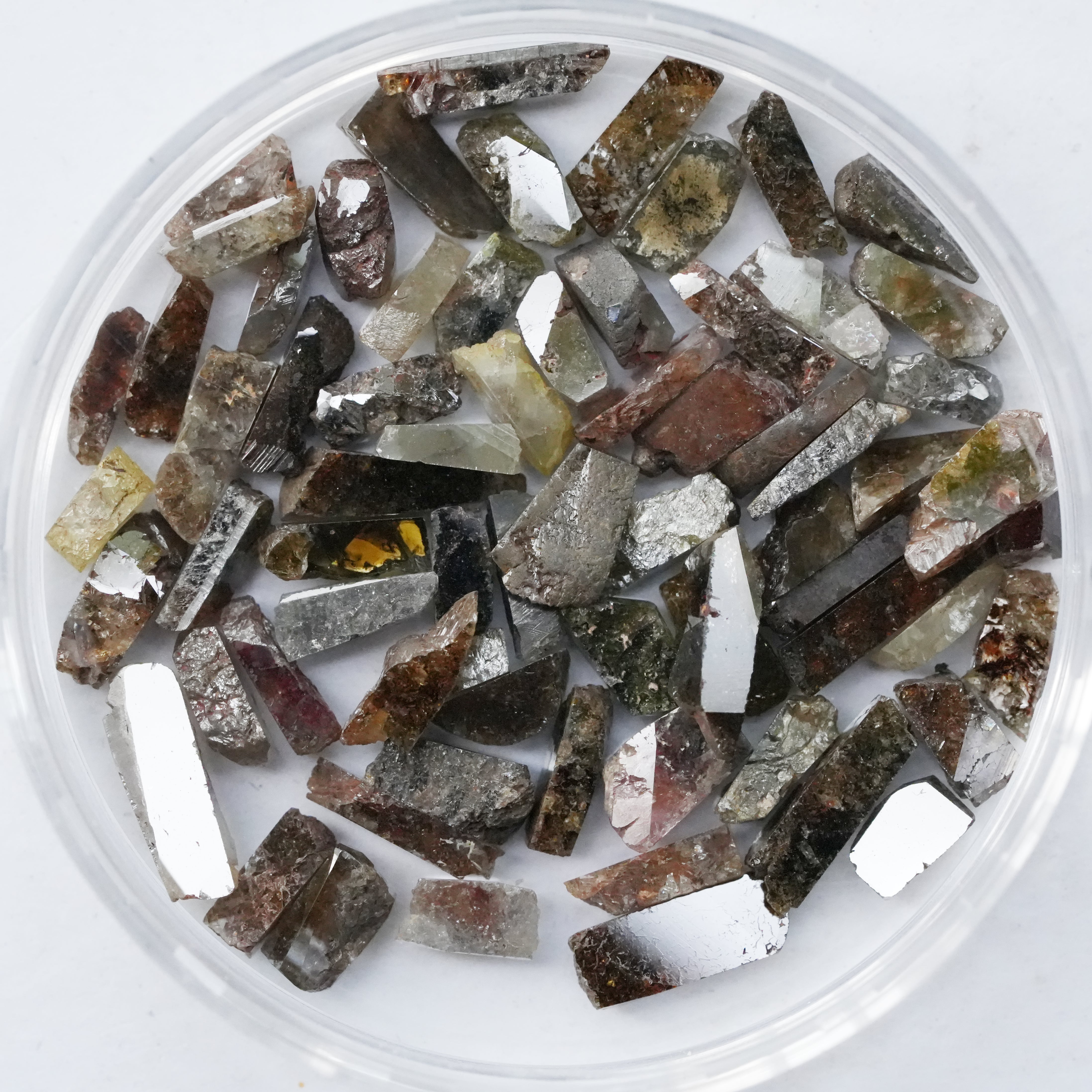 Chocolate Brown Slice 1.00Carat Loose Diamond, 4Pcs Raw Diamond, Brown Loose Diamond, Natural Rough Diamond, Solitaire Gemstone For Jewelry