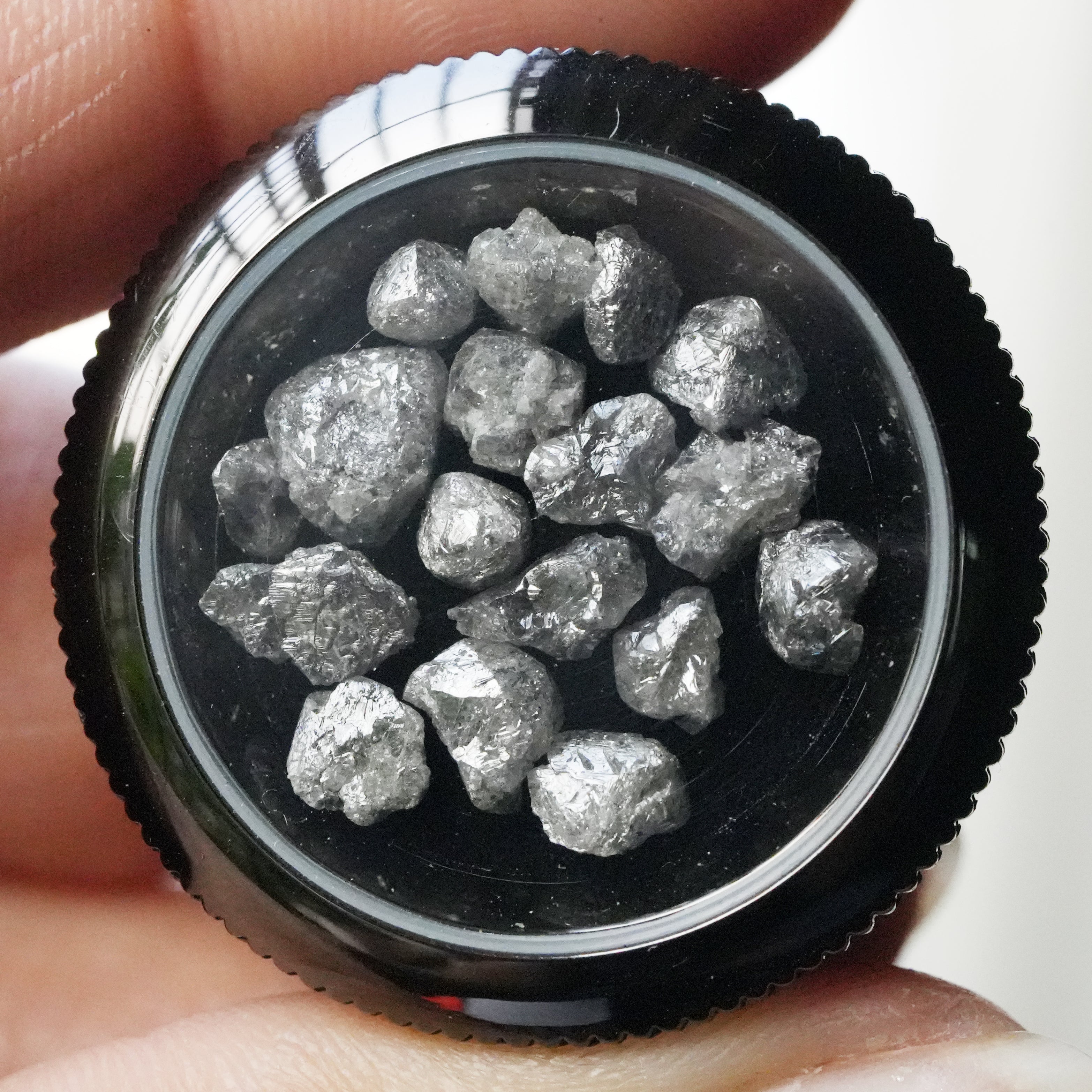 3 PCS African Diamonds 1.00 C.T.W Natural Gray Diamond, Raw Diamond Jewellery, Fancy Rough Diamond, Loose Diamonds, Uncut Diamond,